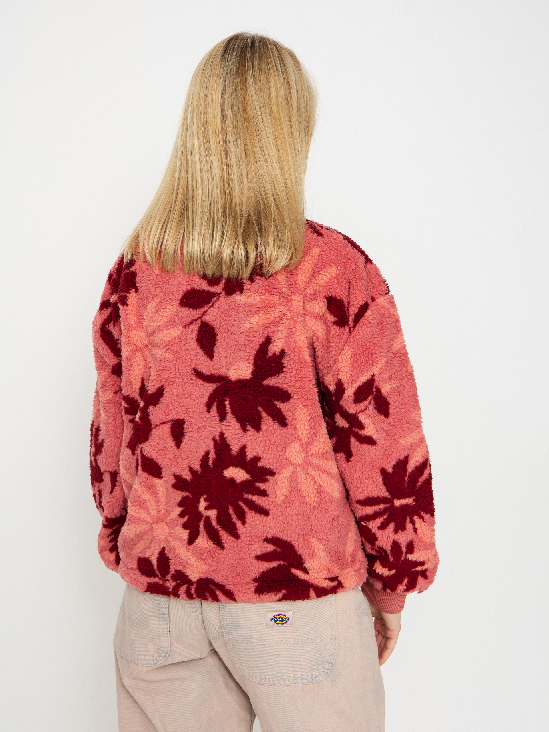 Pentru femei Hanorac din fleece Billabong Time Off (mauve rose)