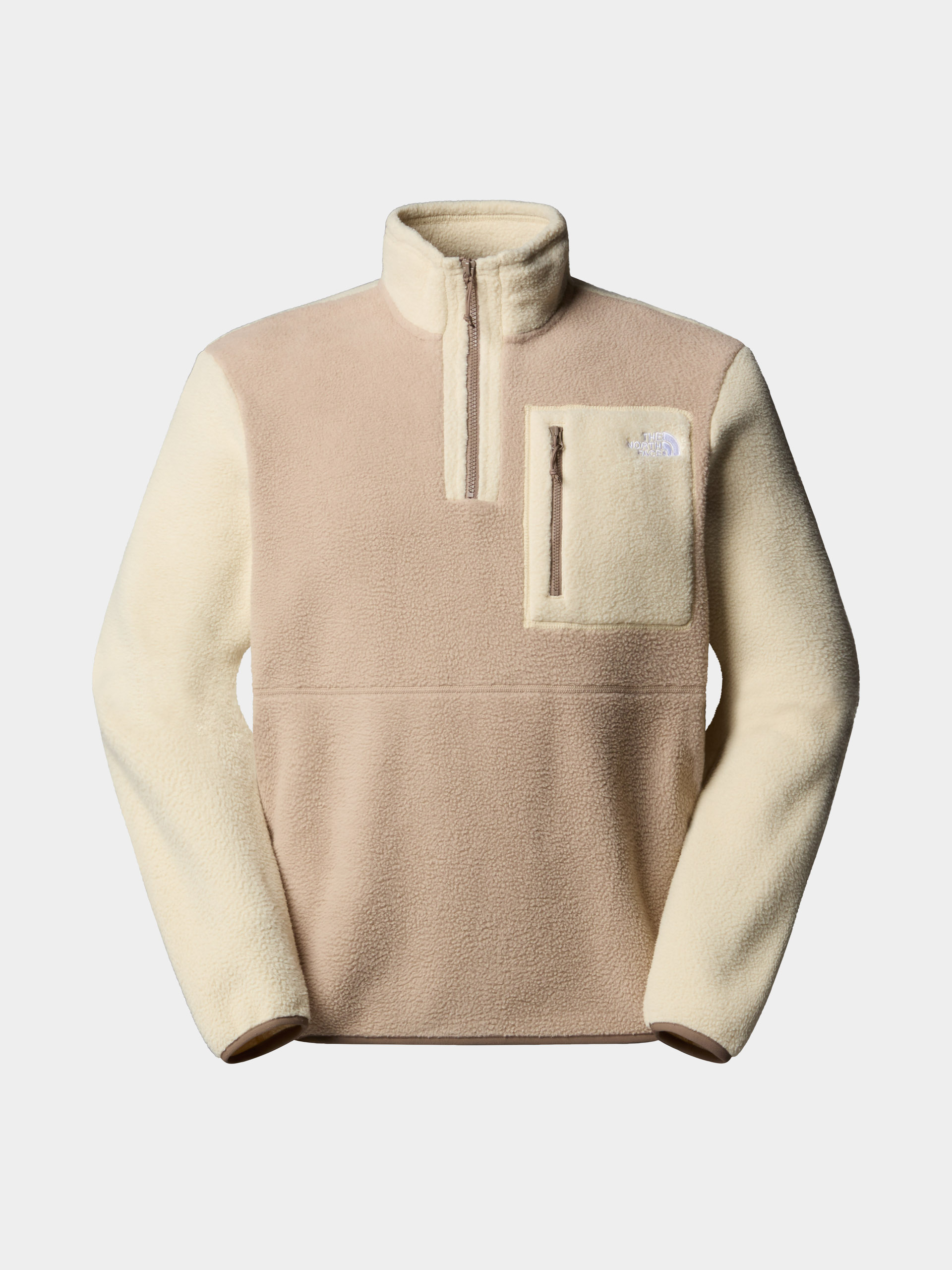 Hanorac din fleece The North Face Yumiori 1/4 Zip (mushroom grey/gravel/mo)