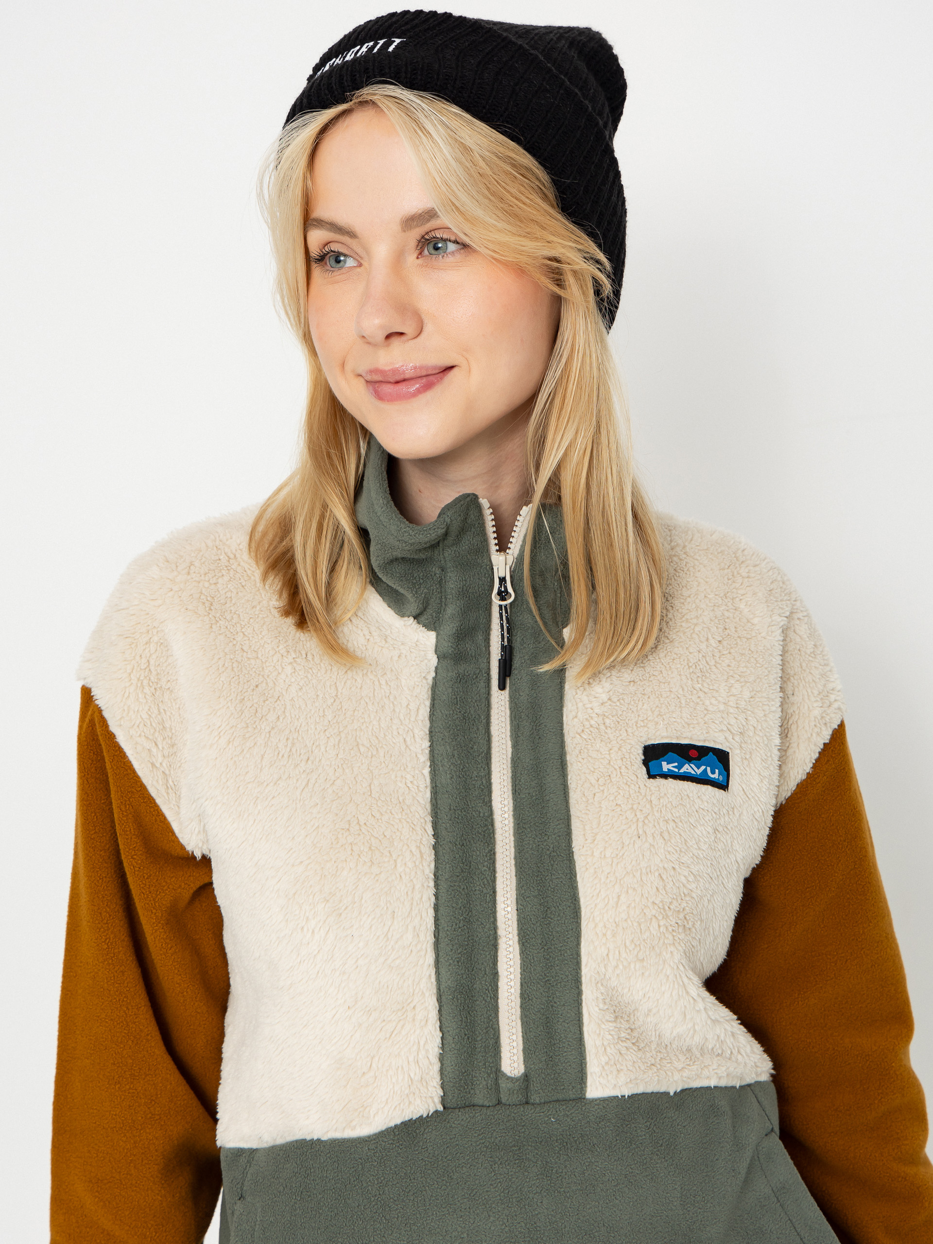 Pentru femei Hanorac din fleece Kavu Timber Lane (pine tree block)