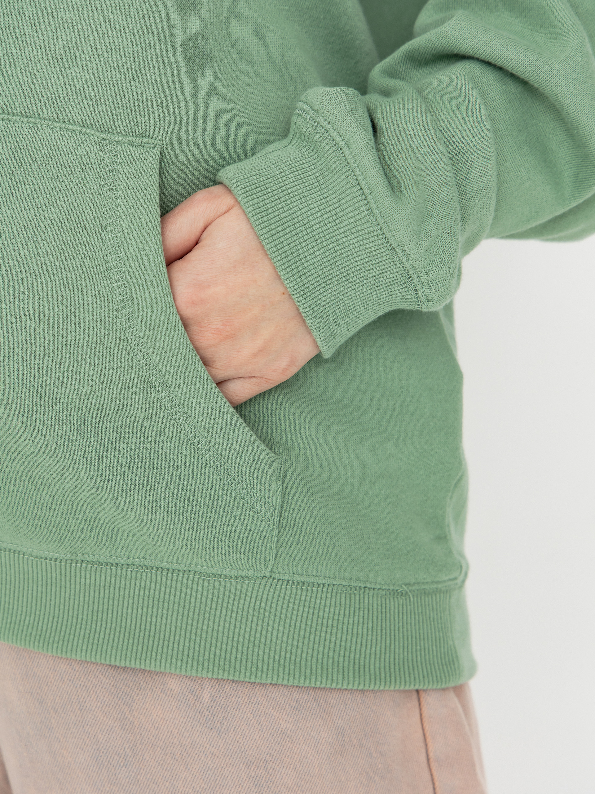 Hanorac cu glugă Roxy Saturdaze HD Wmn (basil)