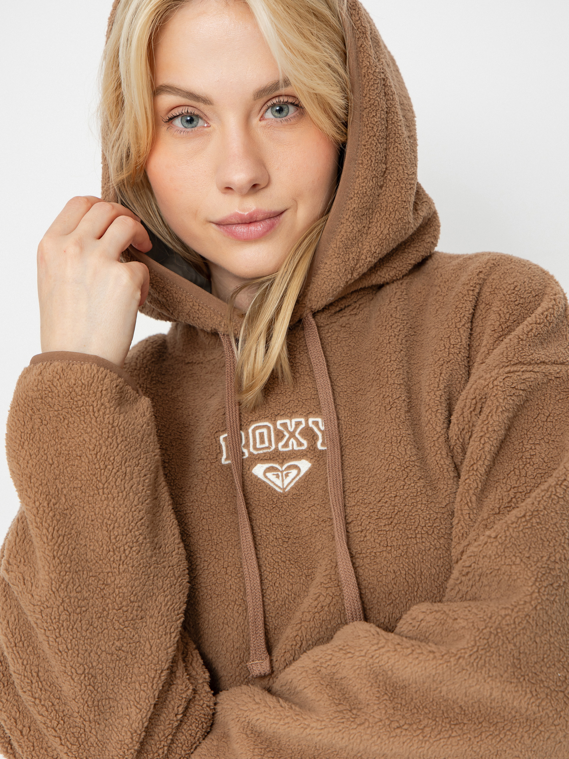 Pentru femei Hanorac din fleece Roxy Cool Calling (woodsmoke)