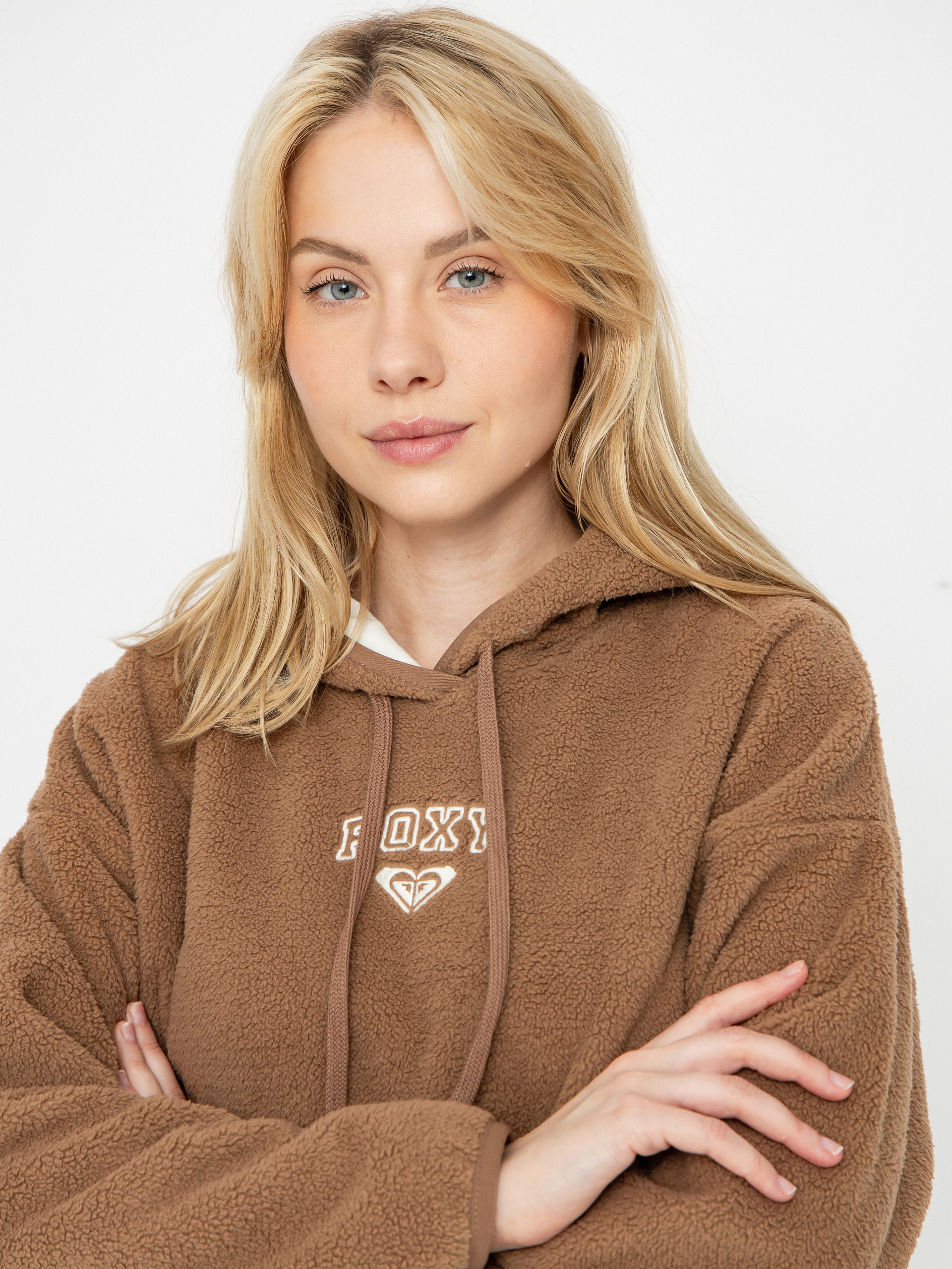 Pentru femei Hanorac din fleece Roxy Cool Calling (woodsmoke)