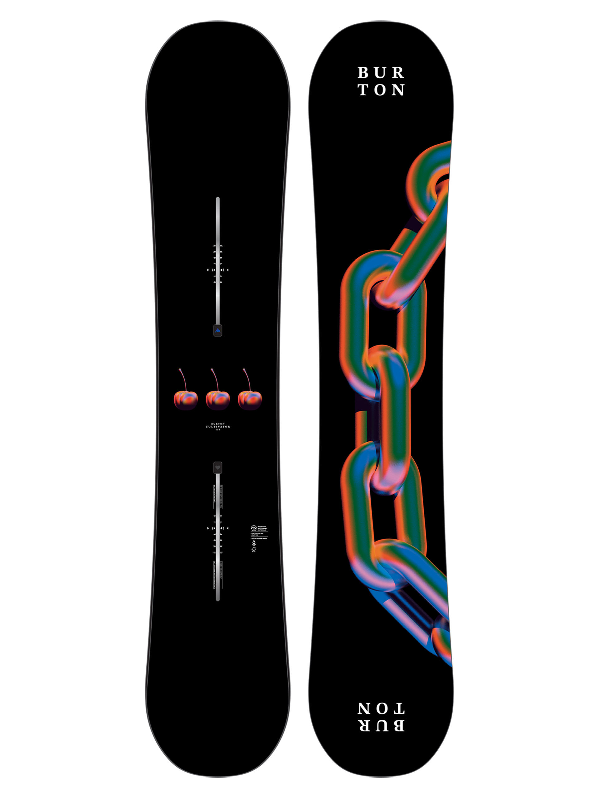 Snowboard Burton Cultivator - negru (chain link)