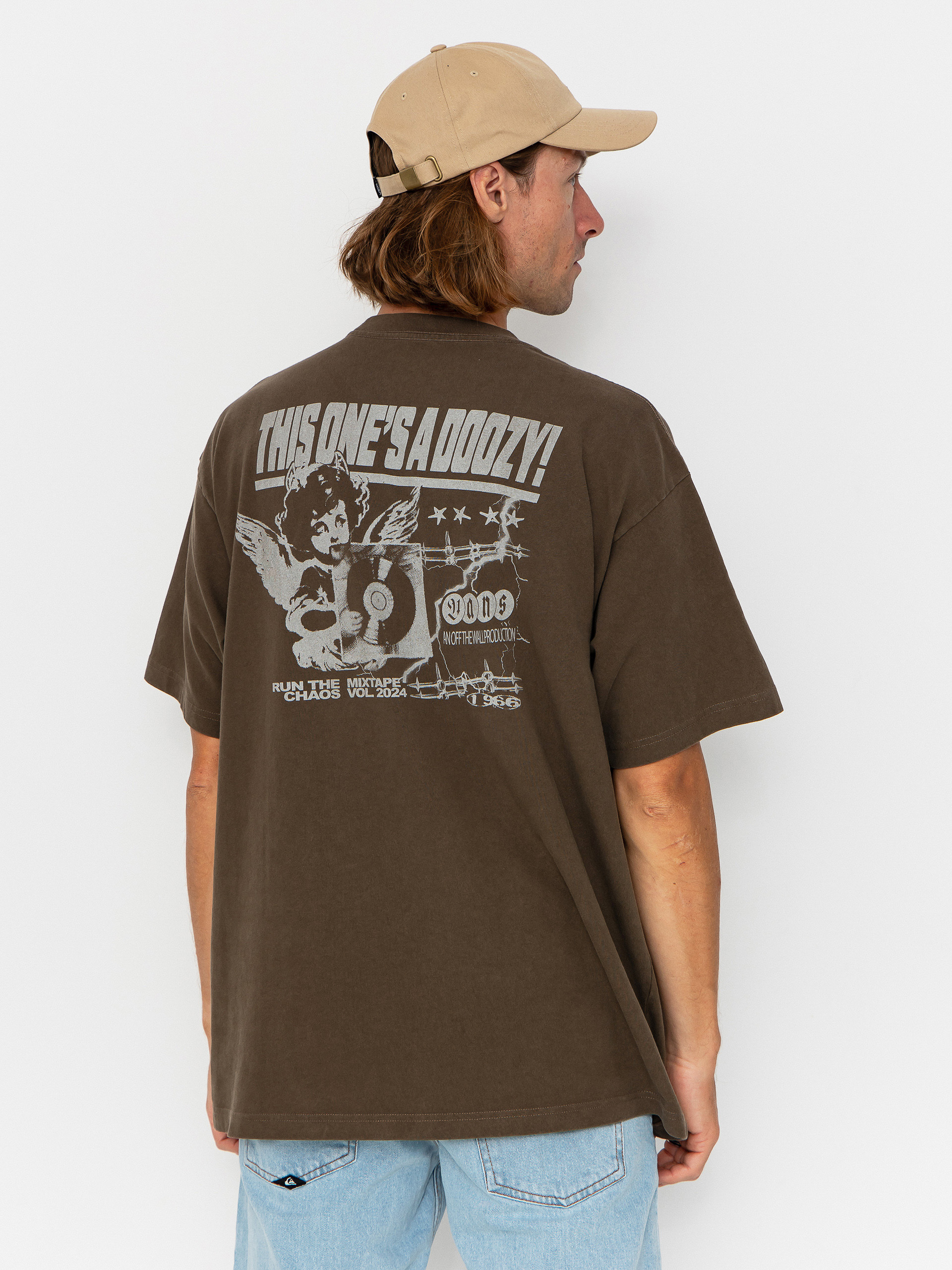 Tricou Vans Earthbound Loose Fit (coal brown)