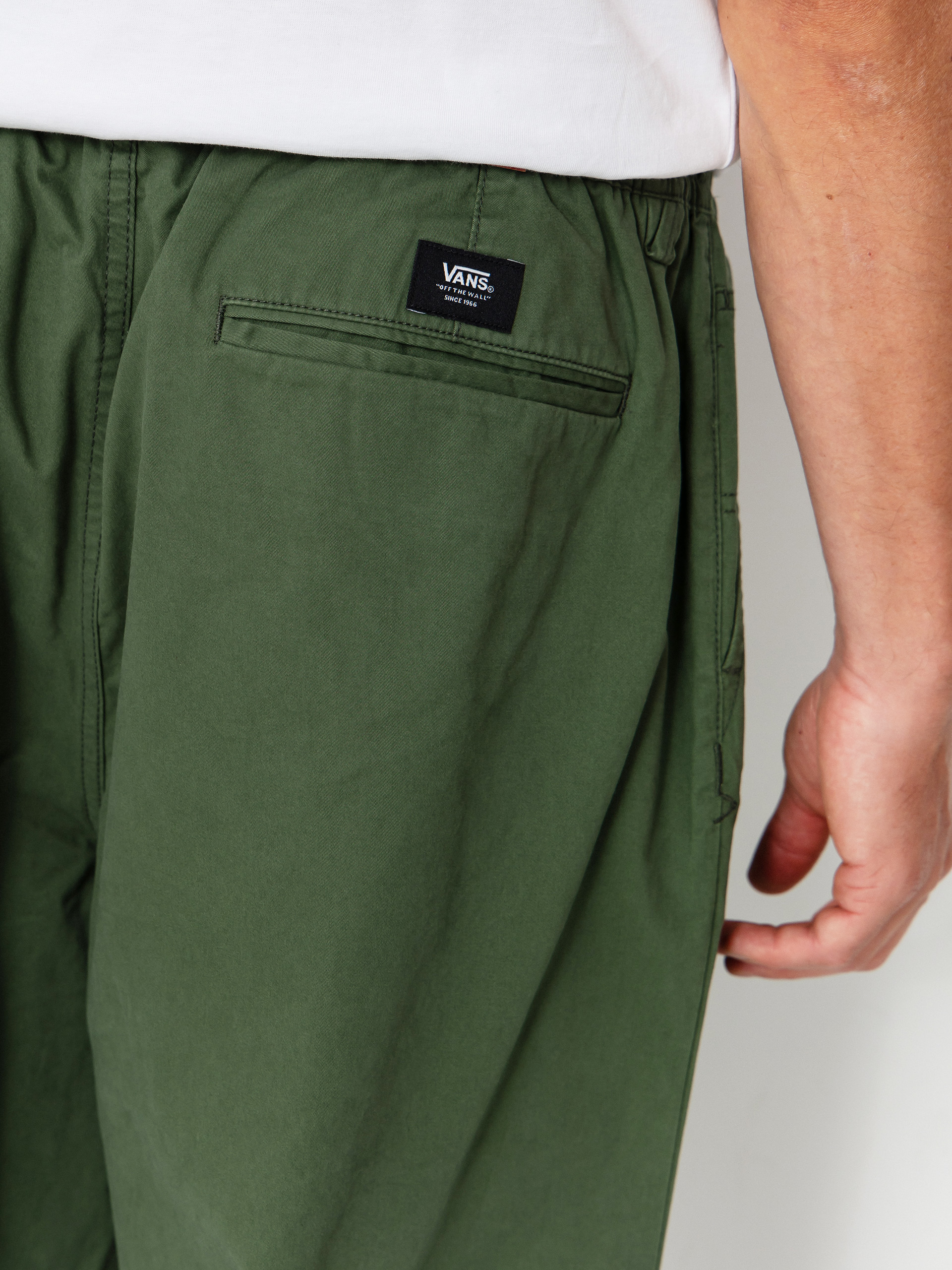 Pantaloni Vans Range Baggy Tapered Elastic Waist (pine forest)