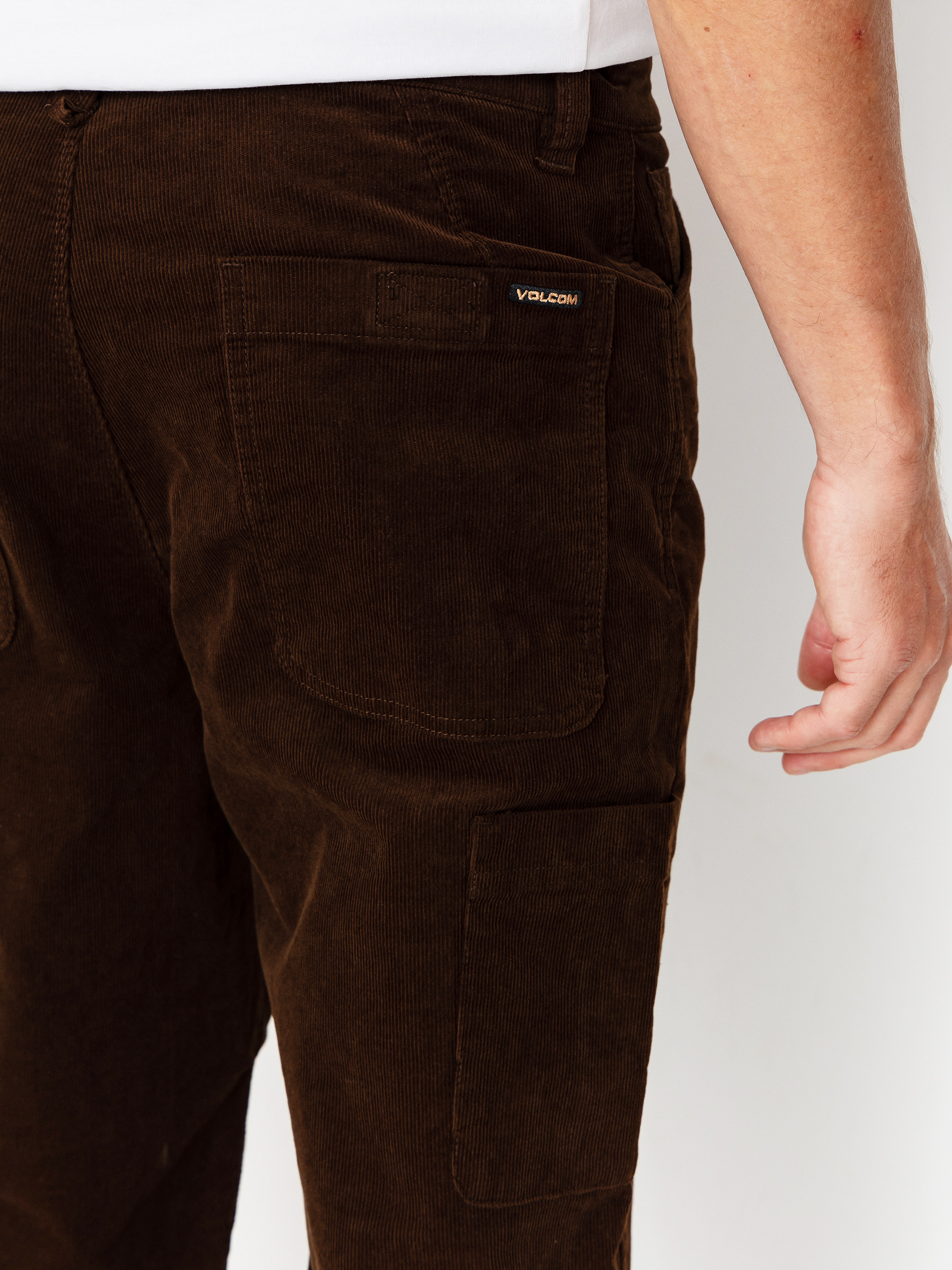 Pantaloni Volcom Kraftsman Cord (brown stone)
