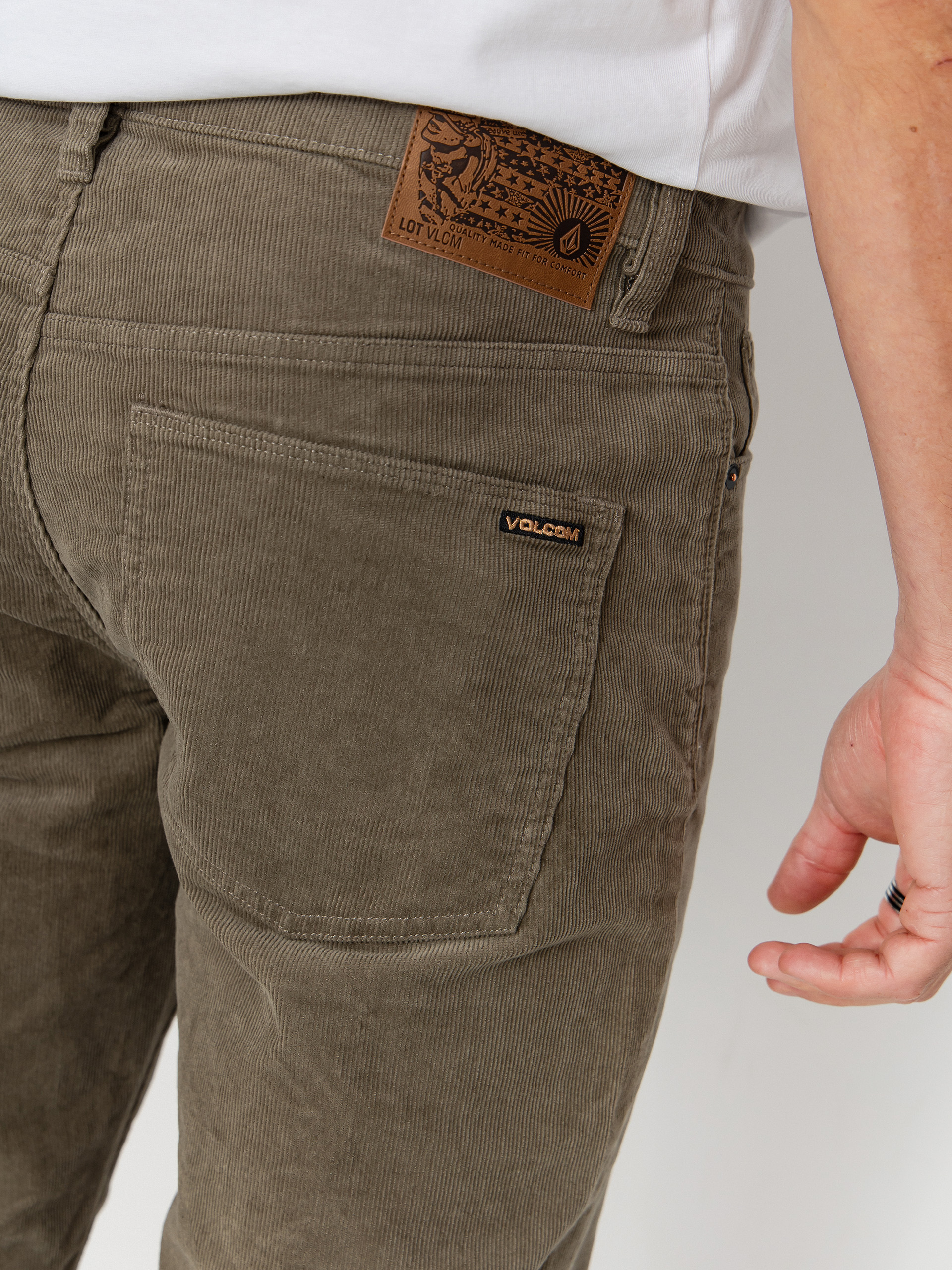 Pantaloni Volcom Solver 5 Pocket Cord (brindle)