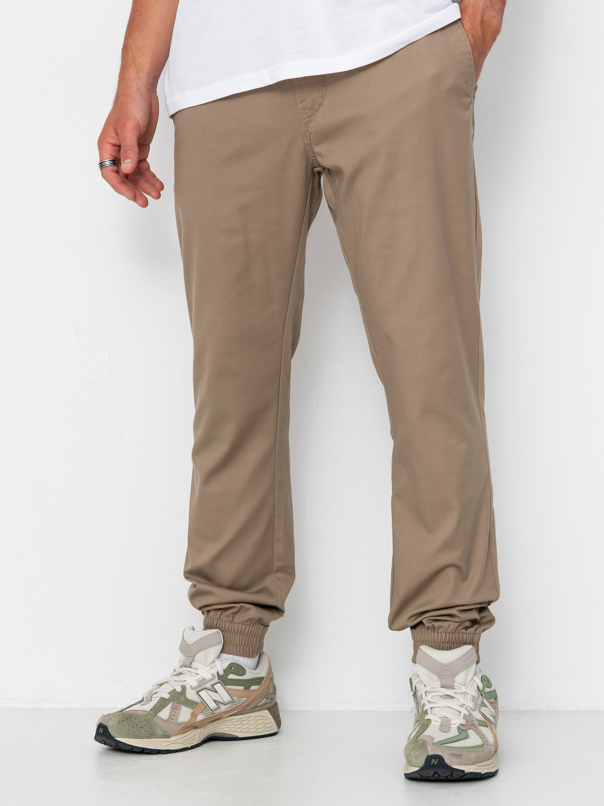 Pantaloni Volcom Frickin Slim Jogger (khaki)