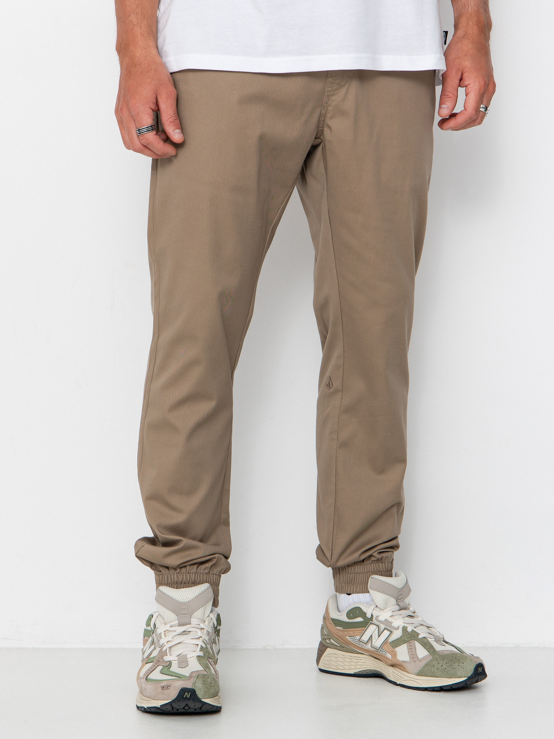 Pantaloni Volcom Frickin Slim Jogger (khaki)