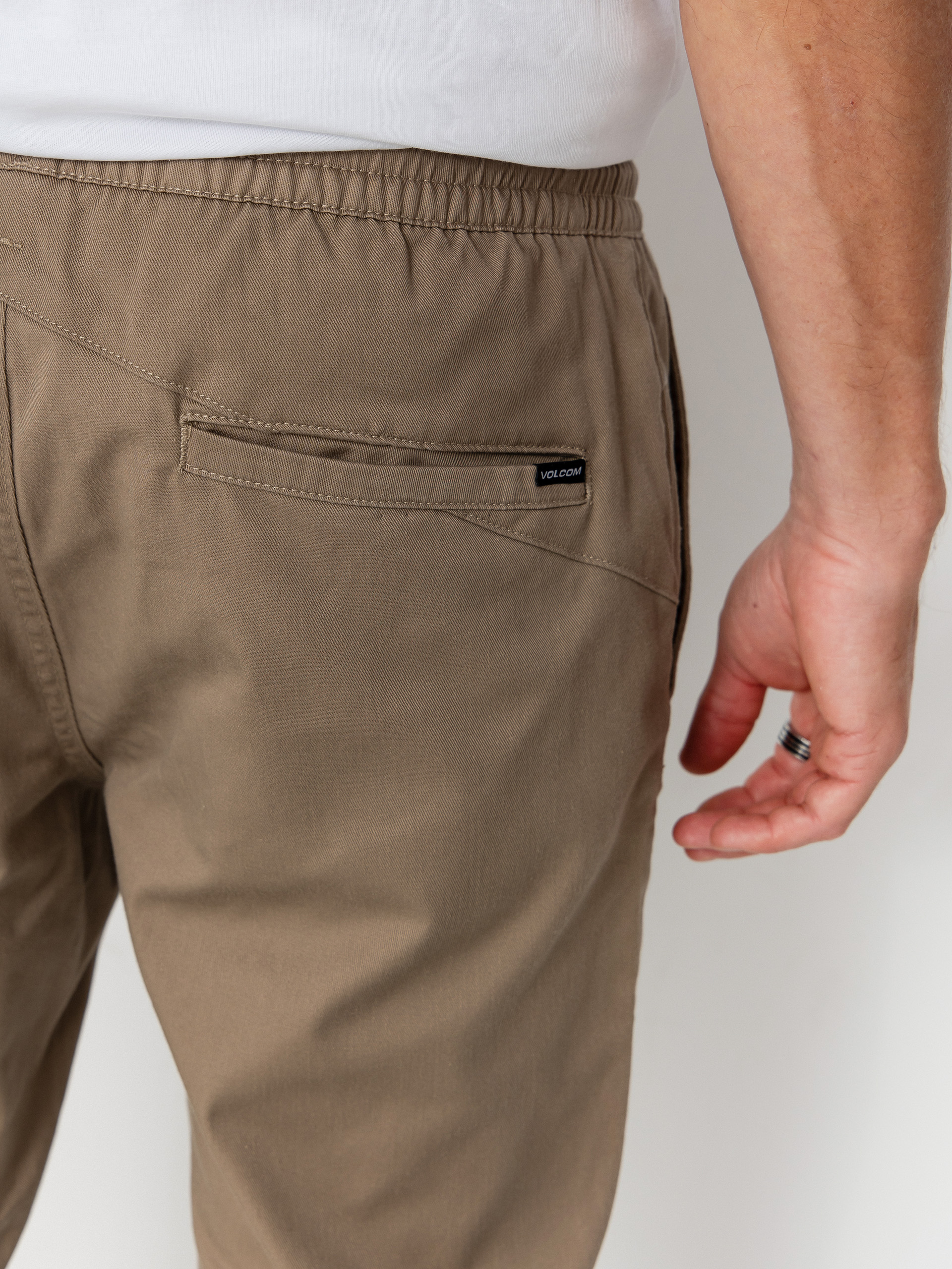 Pantaloni Volcom Frickin Slim Jogger (khaki)