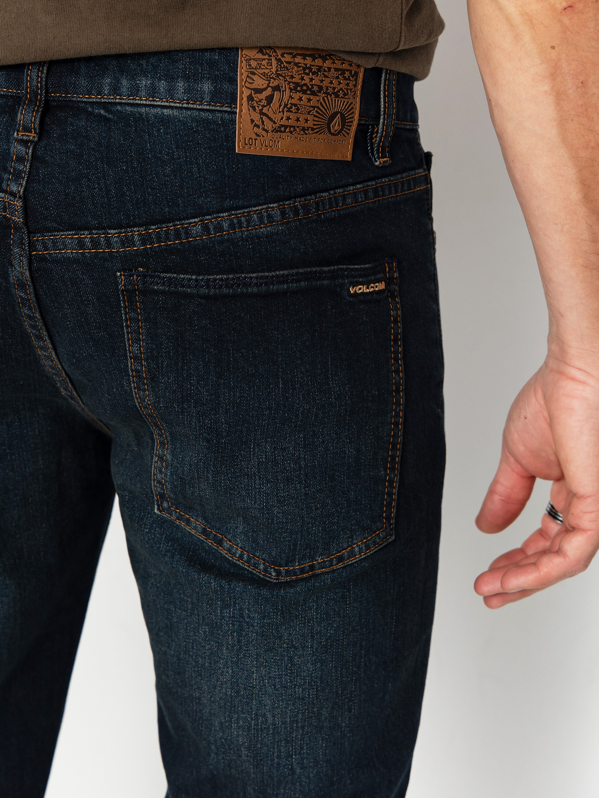 Pantaloni Volcom Solver Denim (new vintage blue)