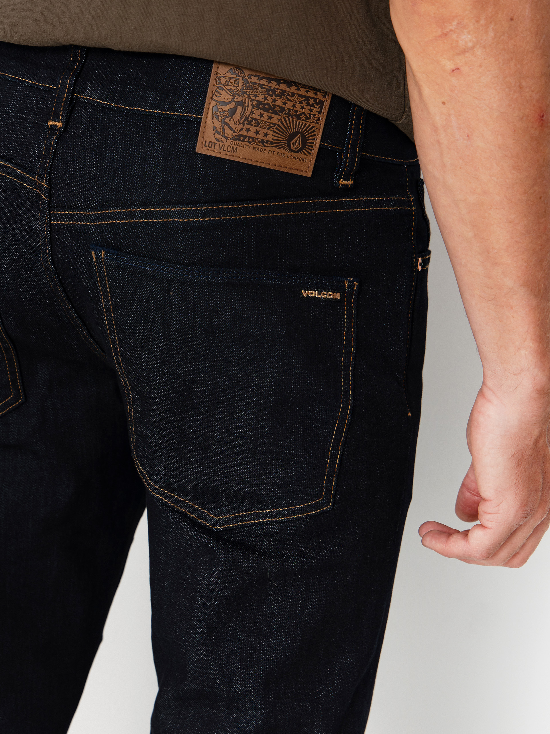 Pantaloni Volcom Solver Denim (rinse)