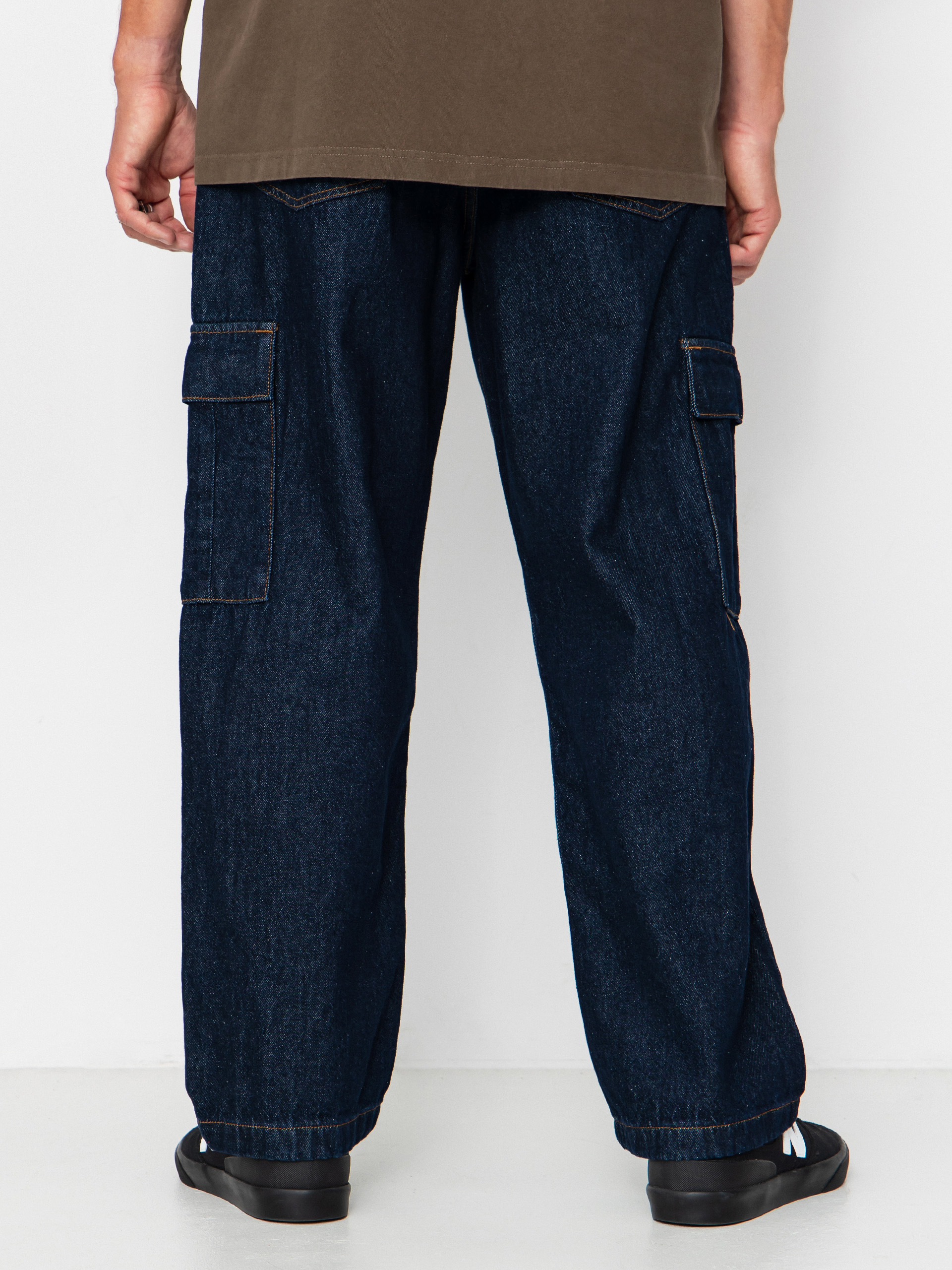 Pantaloni DC Worker Baggy Denim Cargo (dark denim)