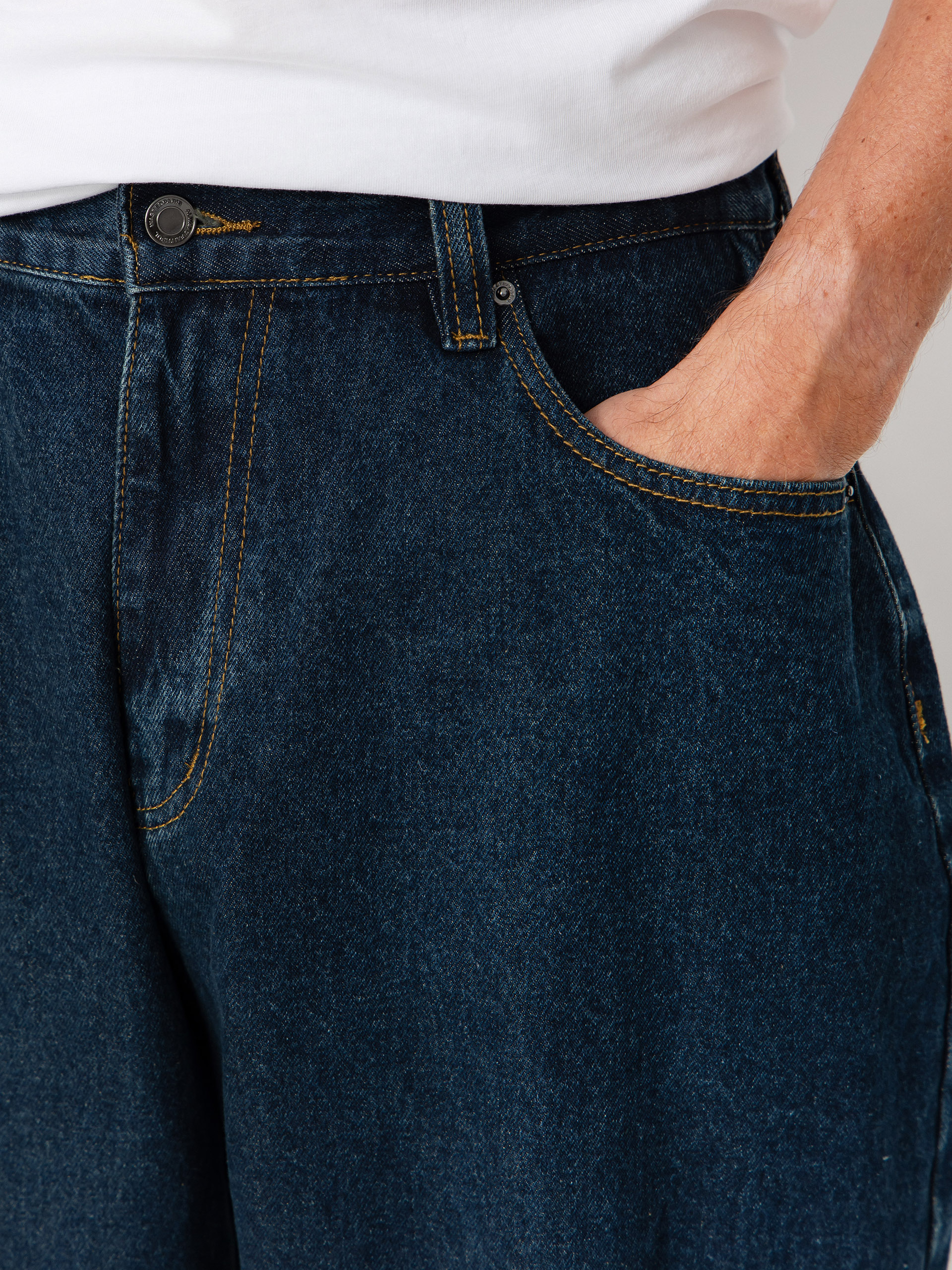 Pantaloni Wasted Paris Signature Rod (raw blue)