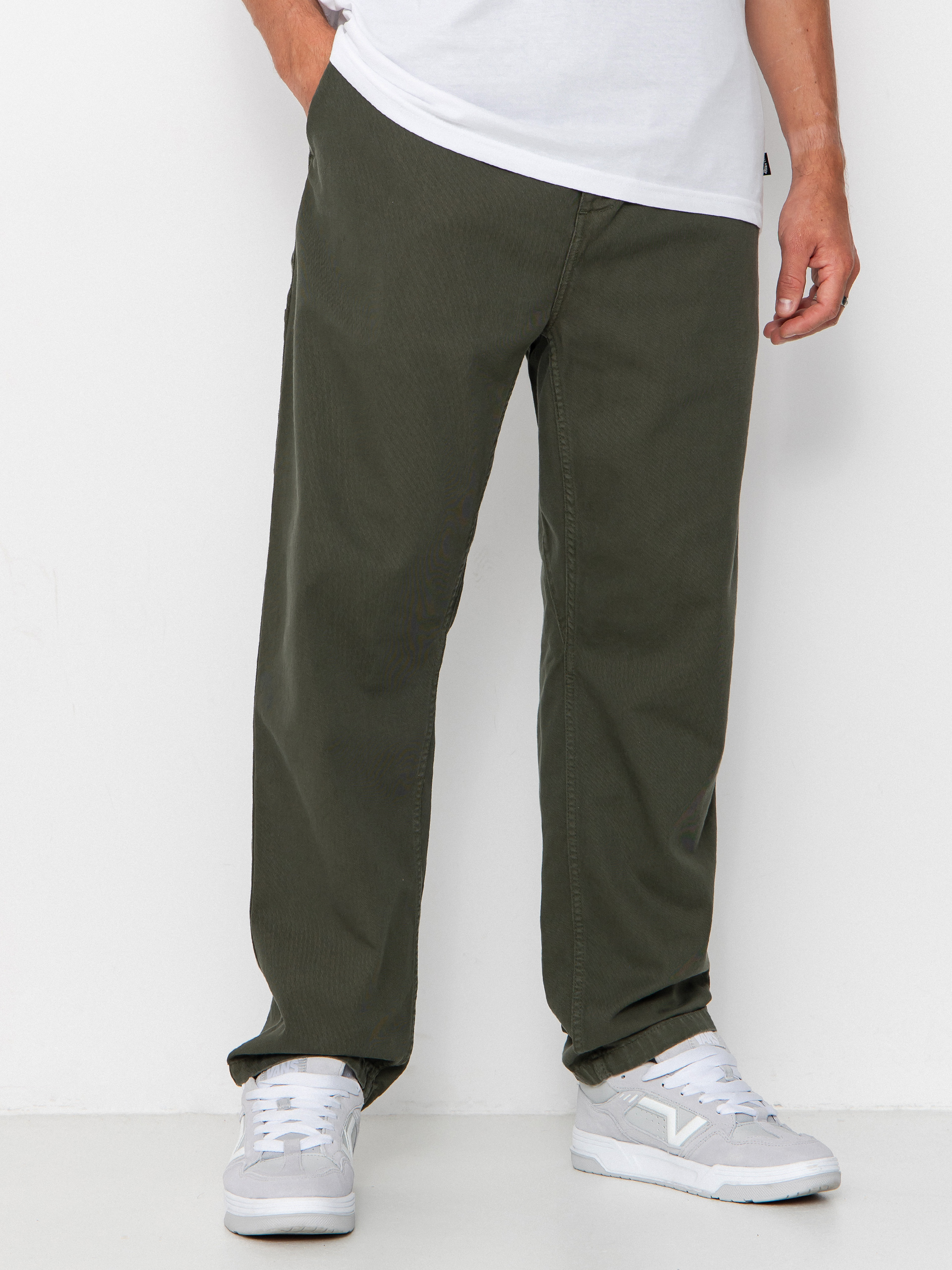 Pantaloni Carhartt WIP Flint (opuntia/garment dyed)