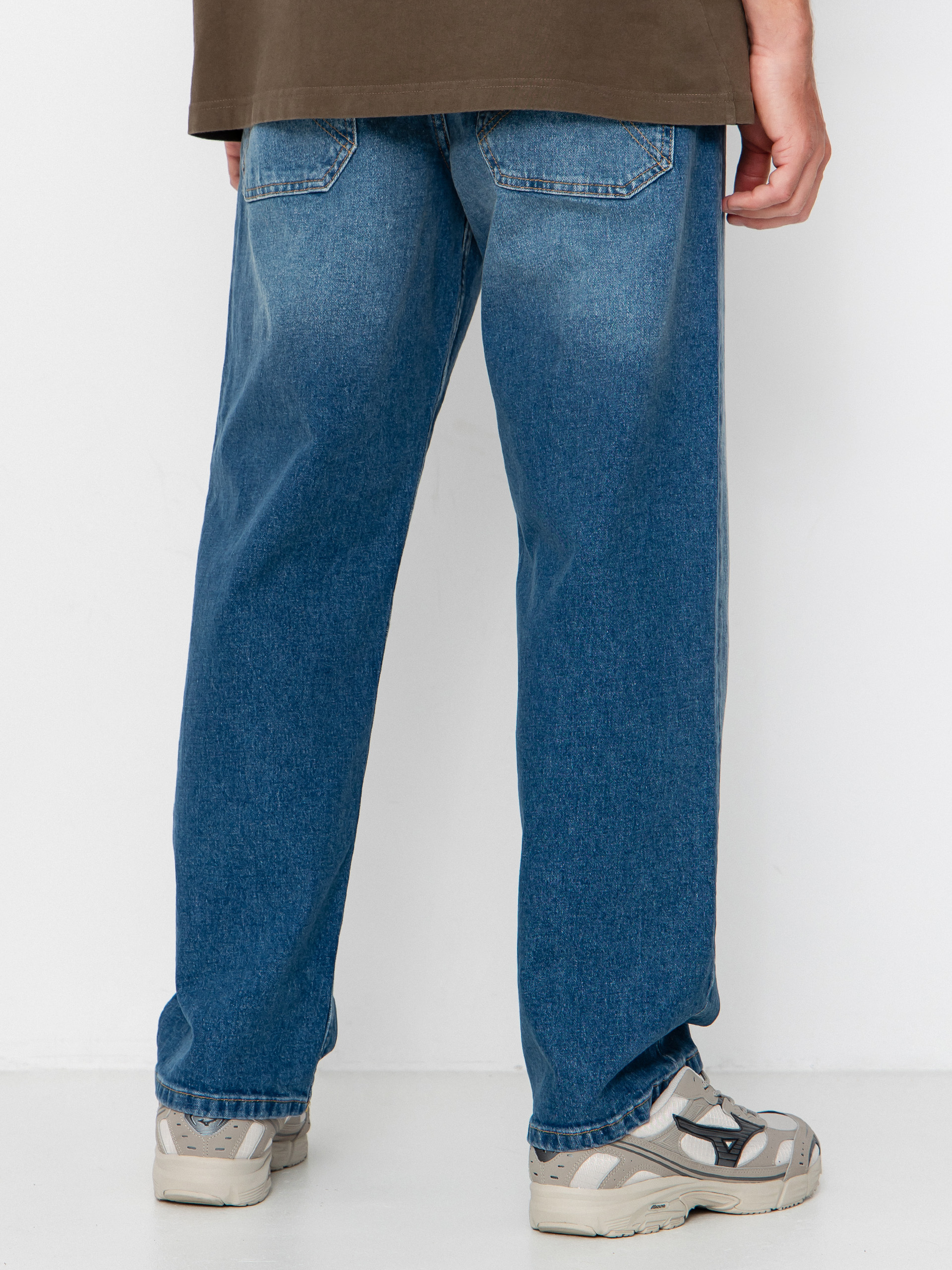 Pantaloni Homeboy X Tra Baggy Wiskers Denim (vintage blue)