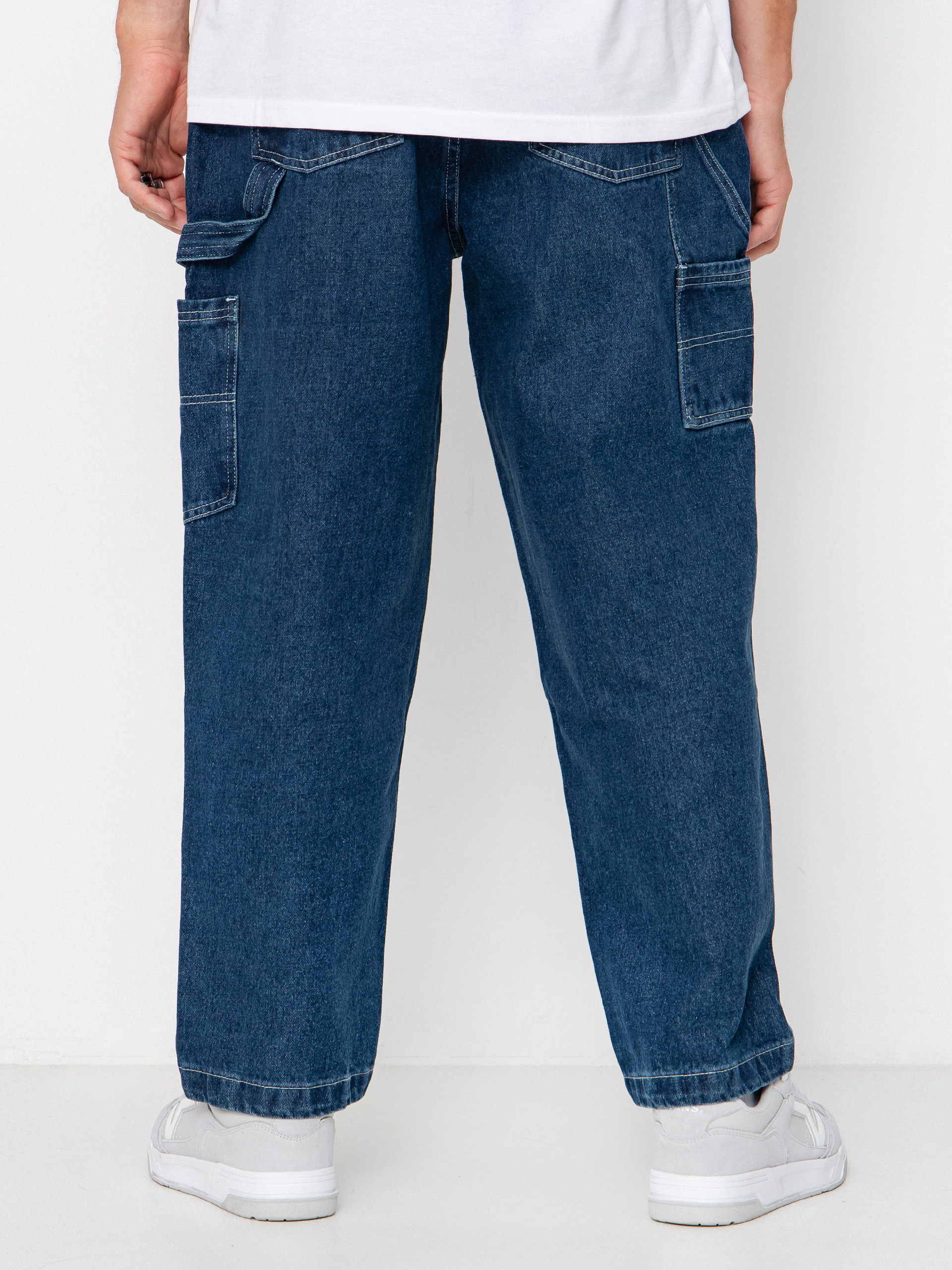 Pantaloni Santa Cruz Carpenter (dark denim/white)