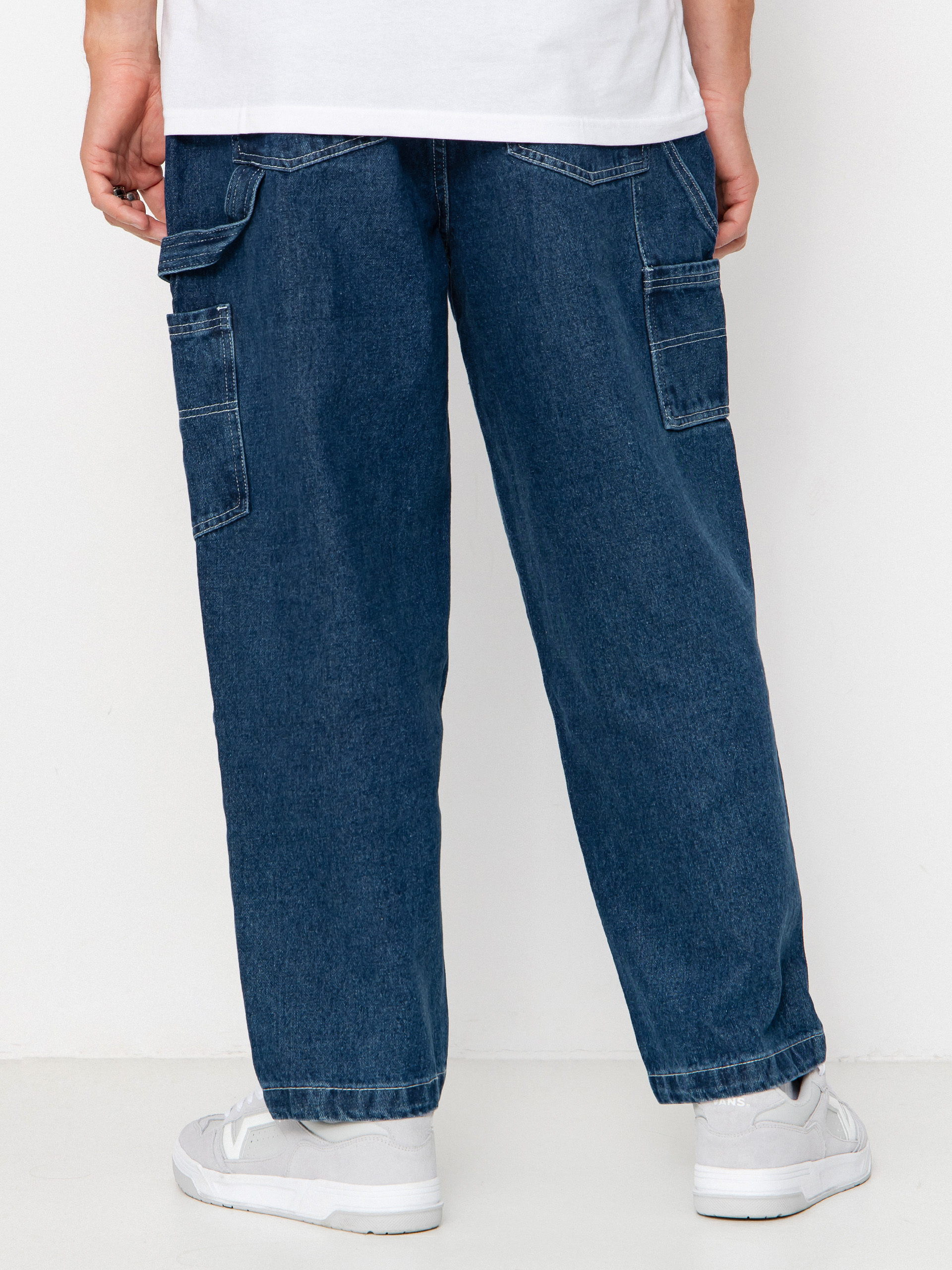 Pantaloni Santa Cruz Carpenter (dark denim/white)