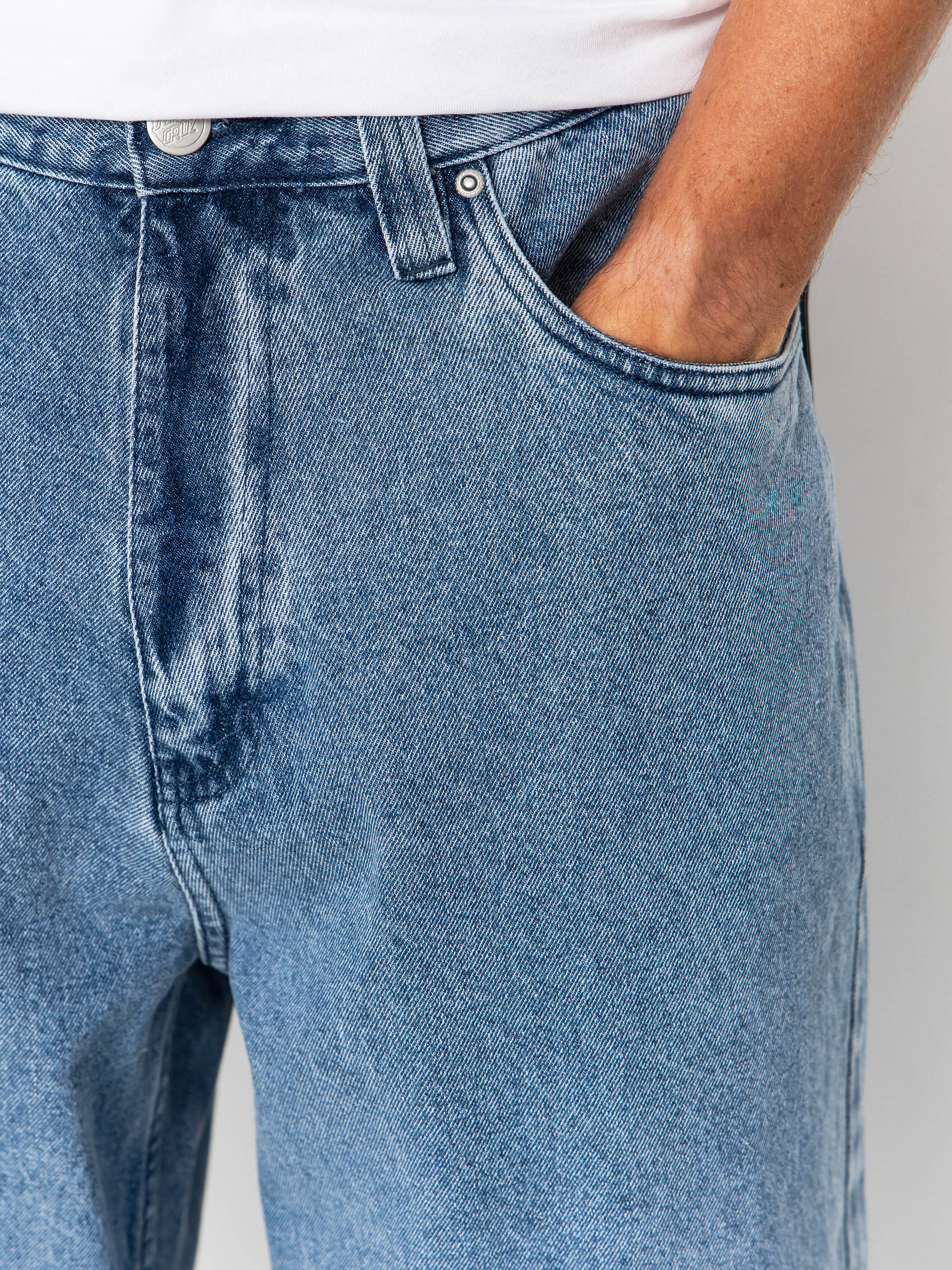 Pantaloni Santa Cruz Railroad (mid blue)