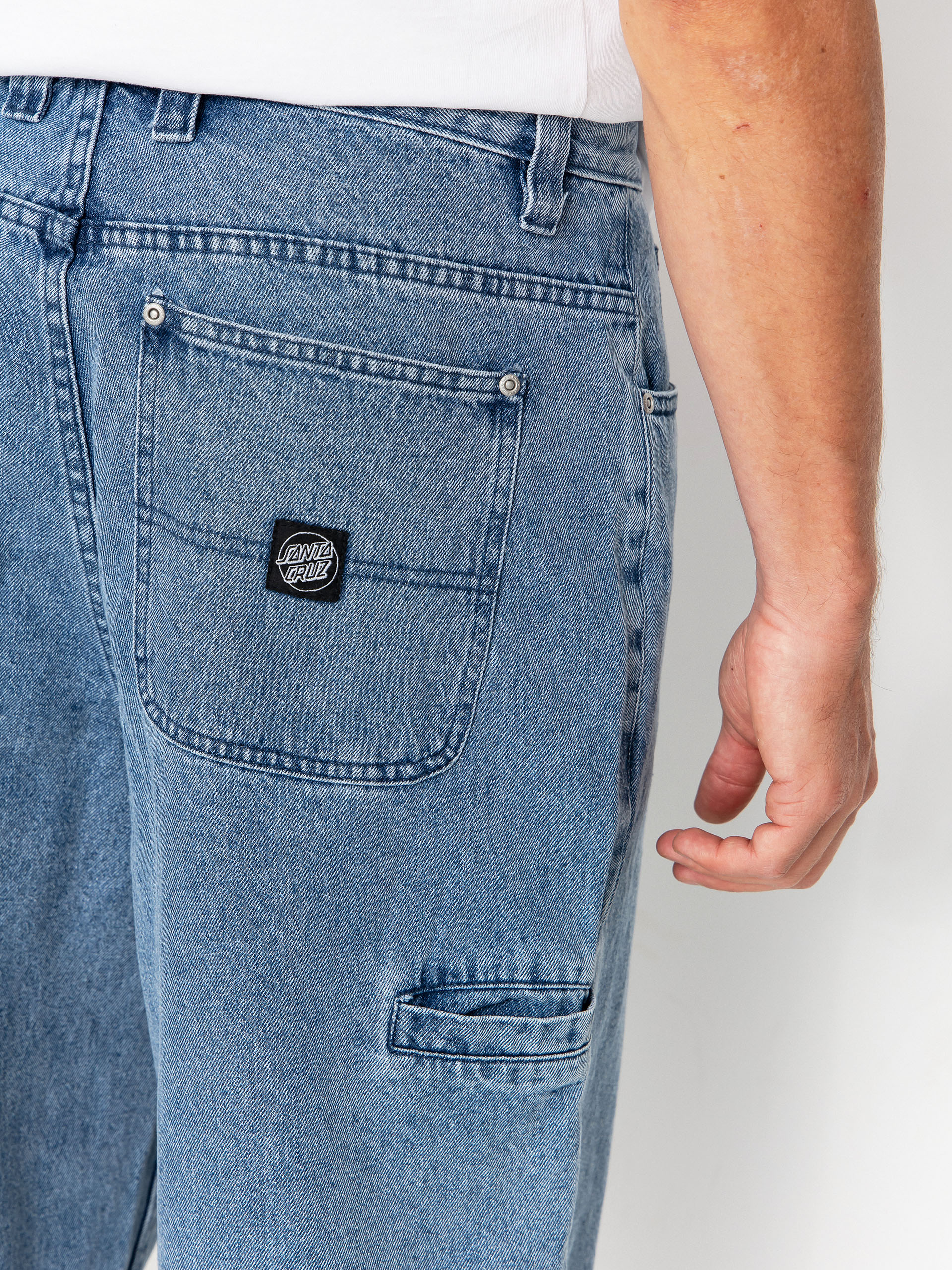 Pantaloni Santa Cruz Railroad (mid blue)