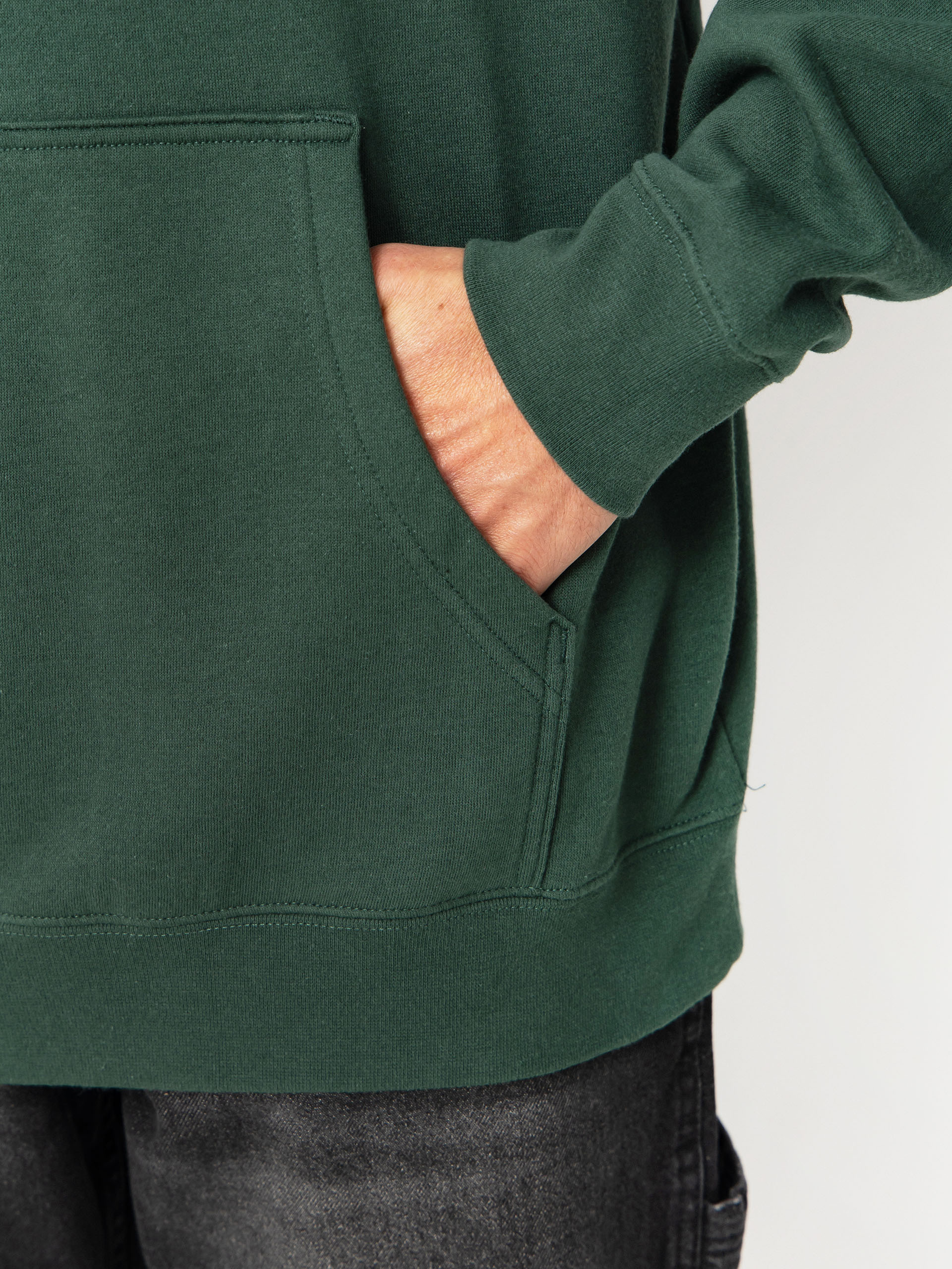 Hanorac cu glugă Brixton Genuine Quality HD (night sage)