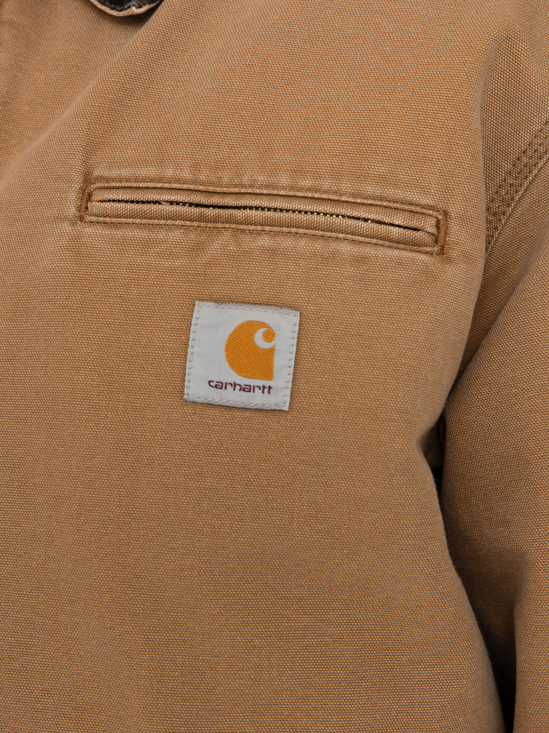 Geacă Carhartt WIP OG Detroit (hamilton brown/tobacco/stone canvas)