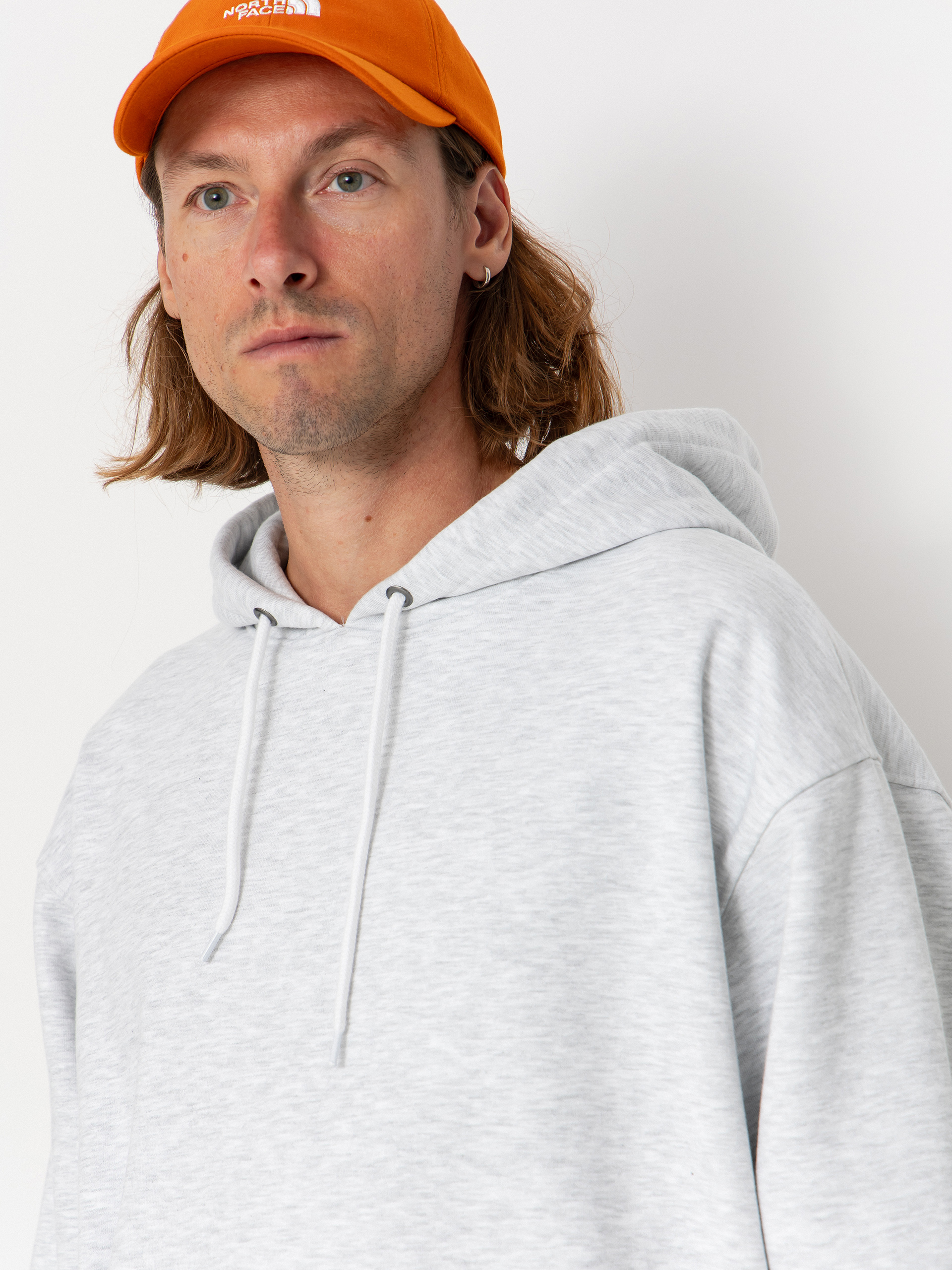 Hanorac cu glugă The North Face Red Box HD (tnf classic grey heathe)