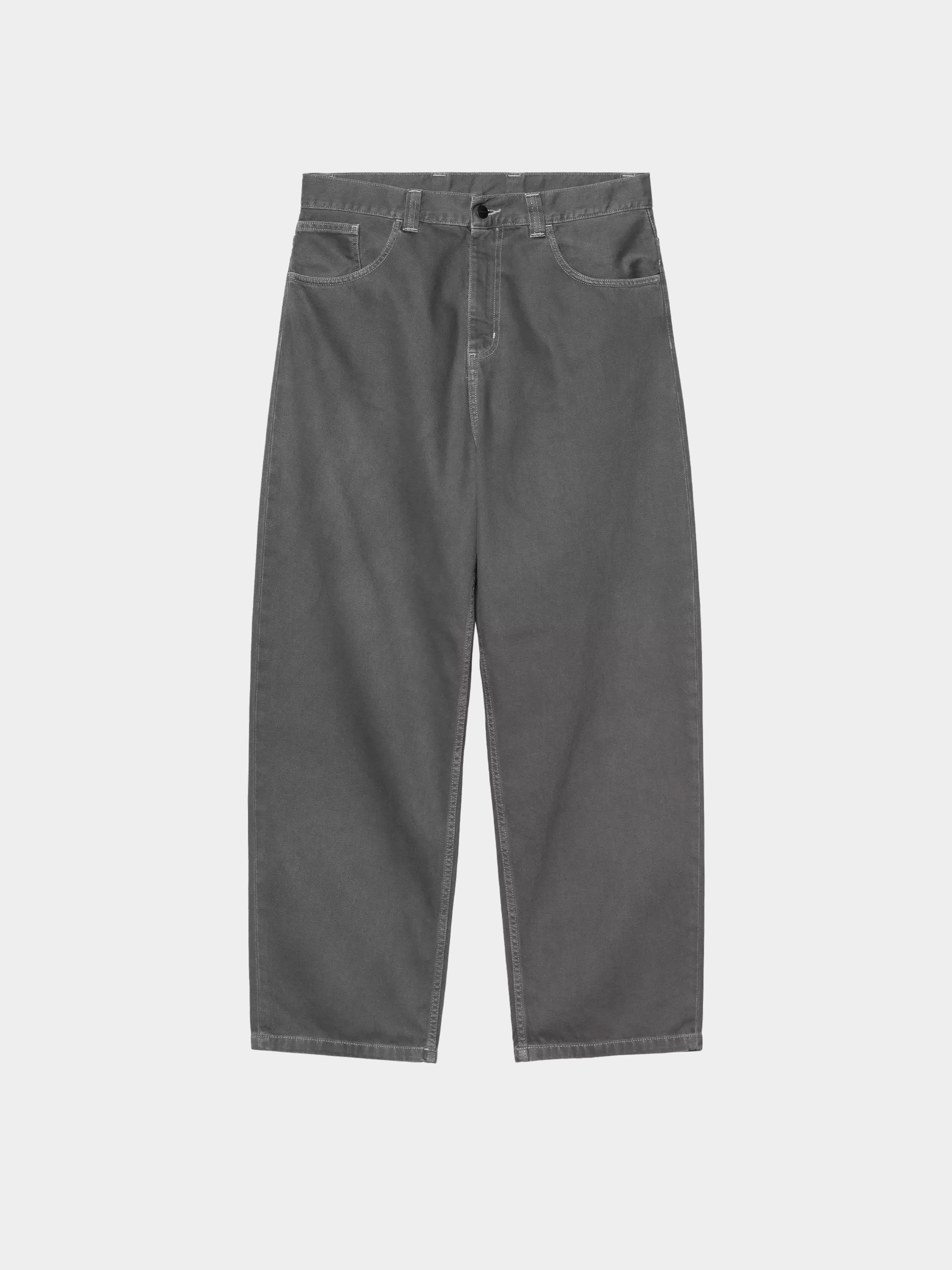 Pantaloni Carhartt WIP Brandon (graphite/stone dyed)