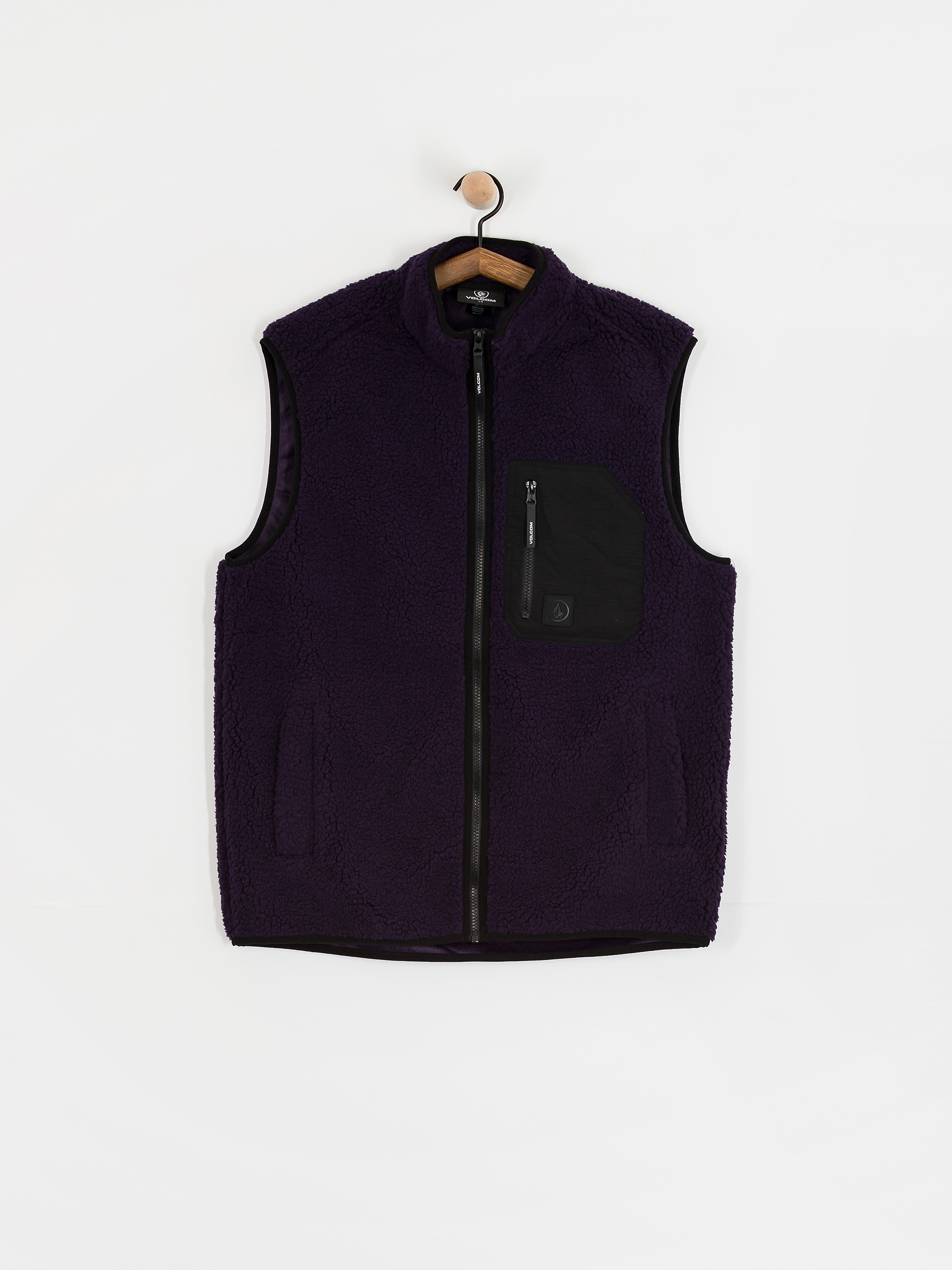 Vestă Volcom Muzzer Fuzzar (dark purple)