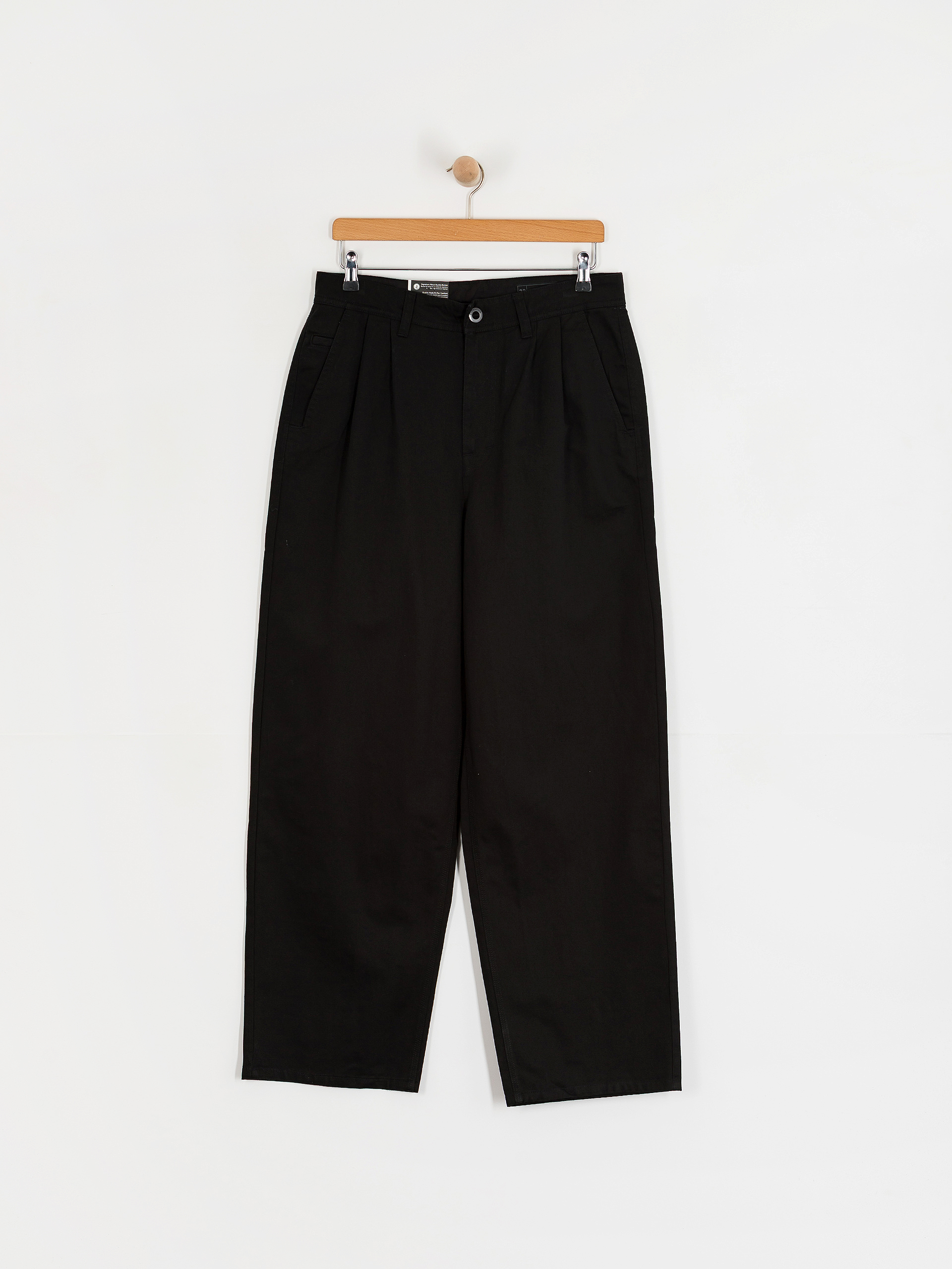 Pantaloni Volcom Baggos Pleat (black)