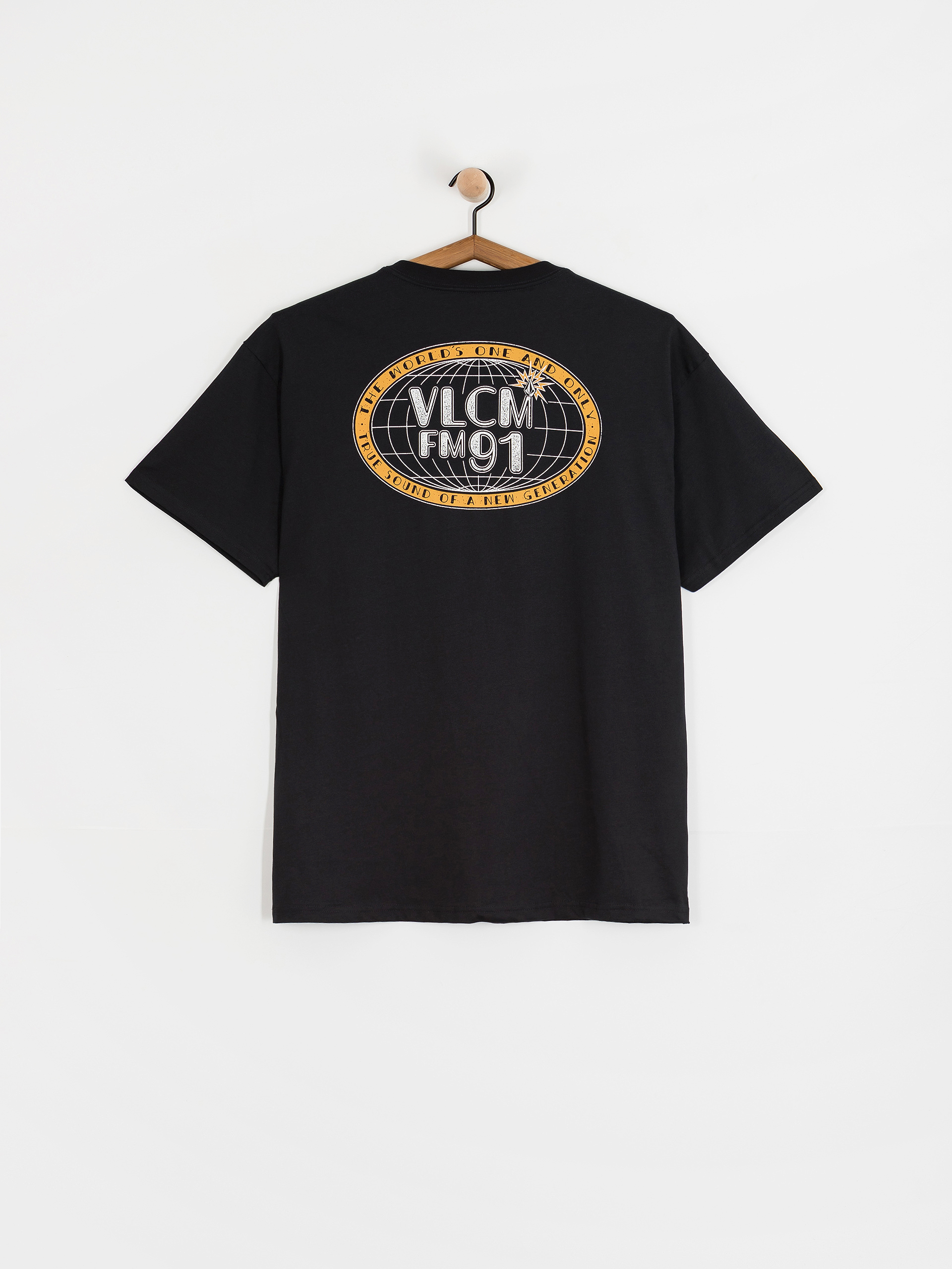 Tricou Volcom Tune In (antique black)