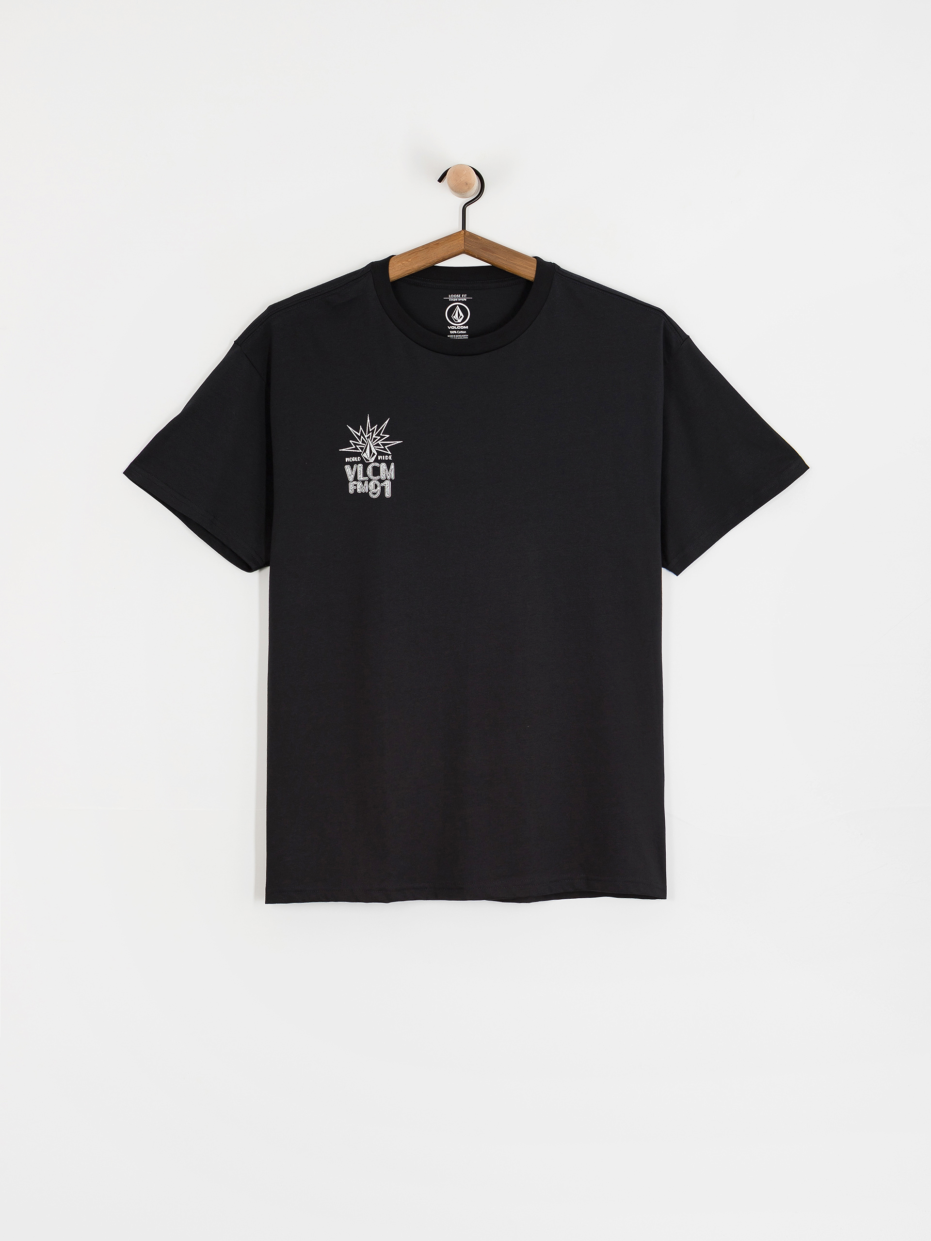 Tricou Volcom Tune In (antique black)