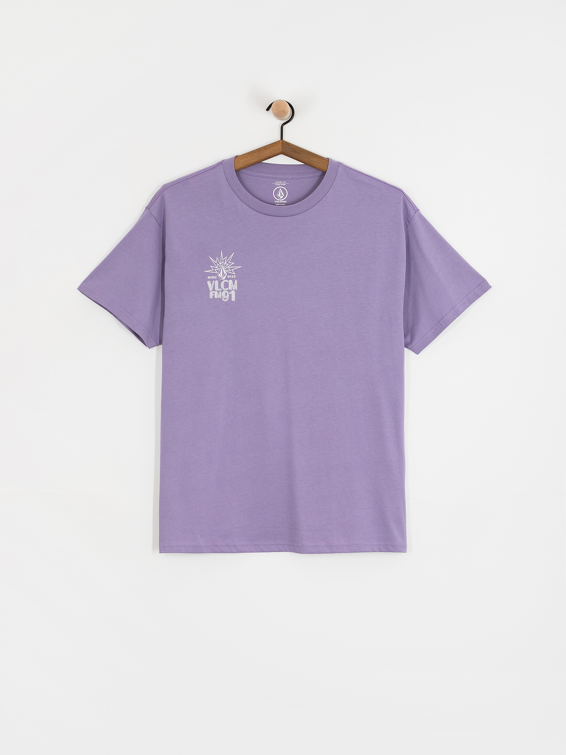 Tricou Volcom Tune In (purple ash)