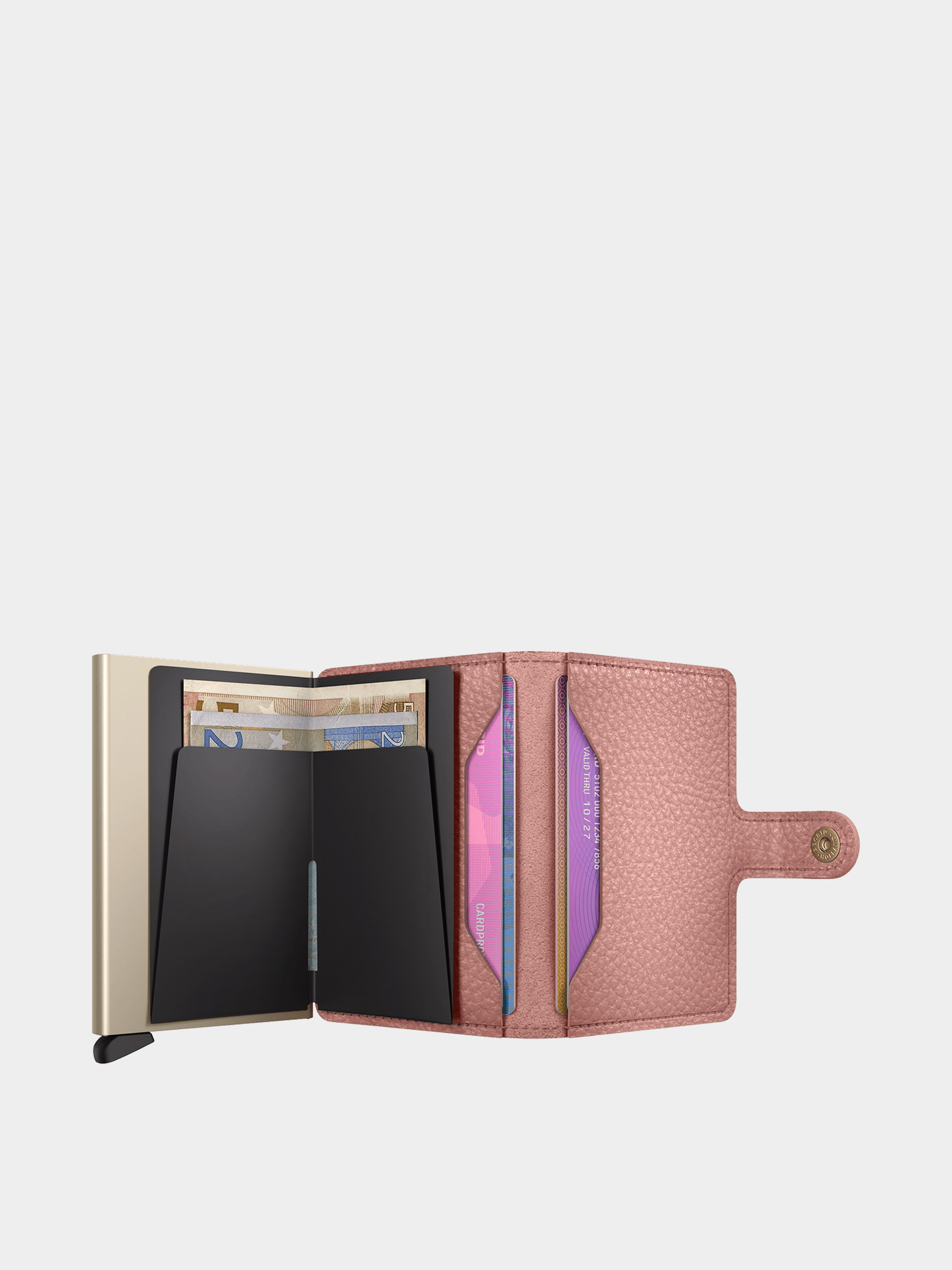Portofel Secrid Miniwallet (pebble rose)
