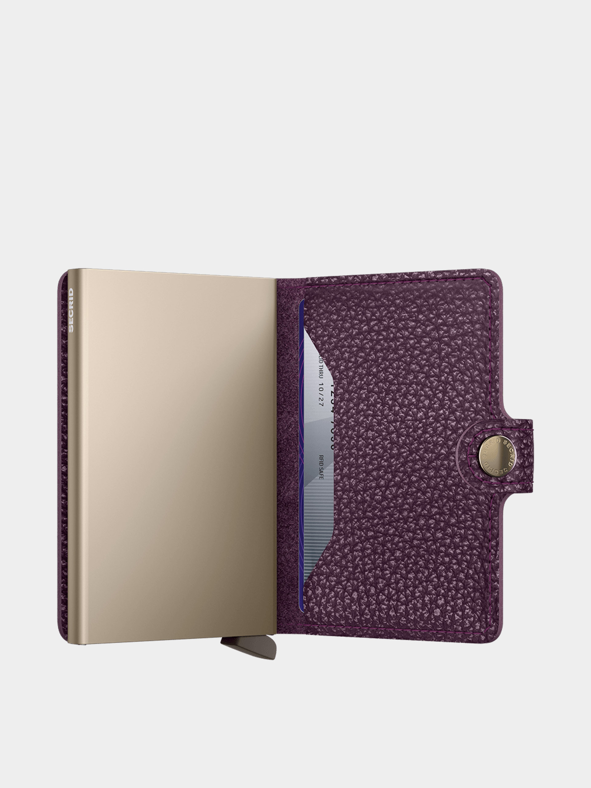 Portofel Secrid Miniwallet (pebble grape)