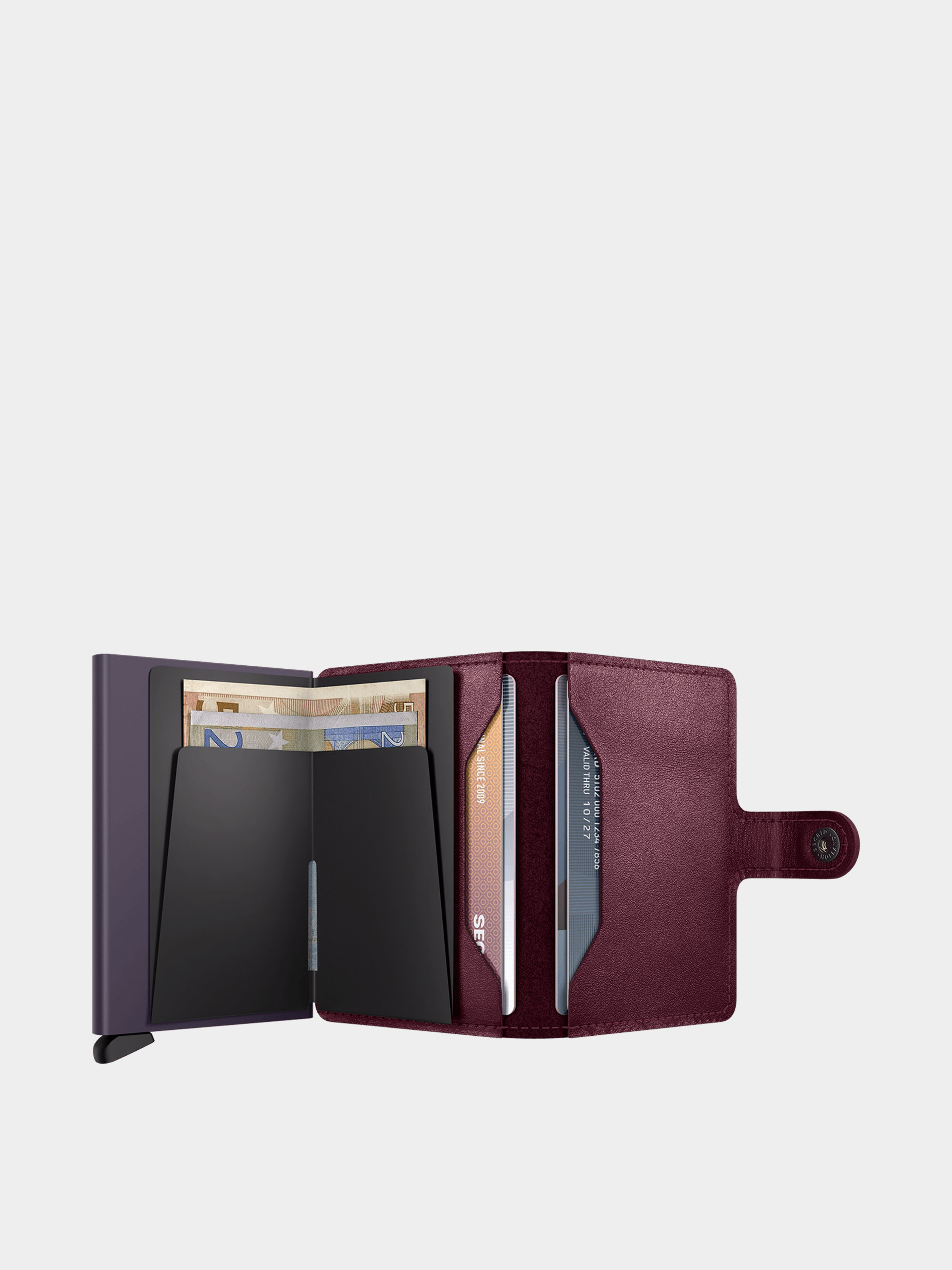 Portofel Secrid Miniwallet (original cranberry)