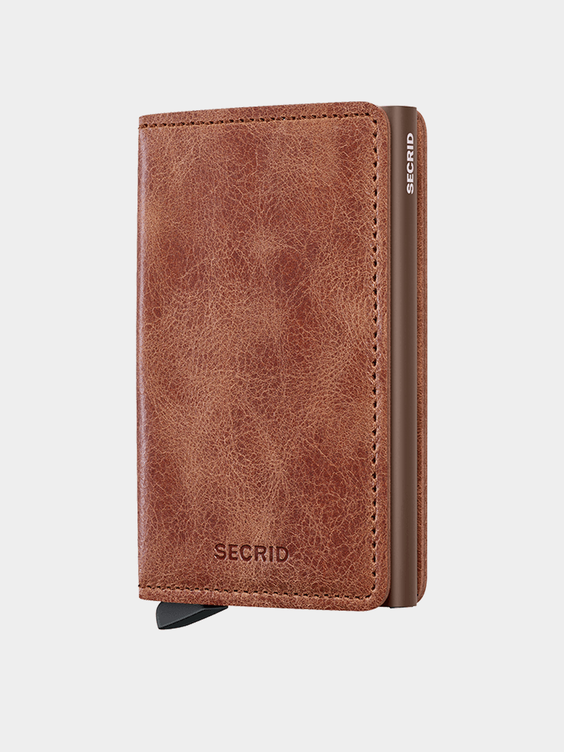 Portofel Secrid Slimwallet (vintage cognac/brown)