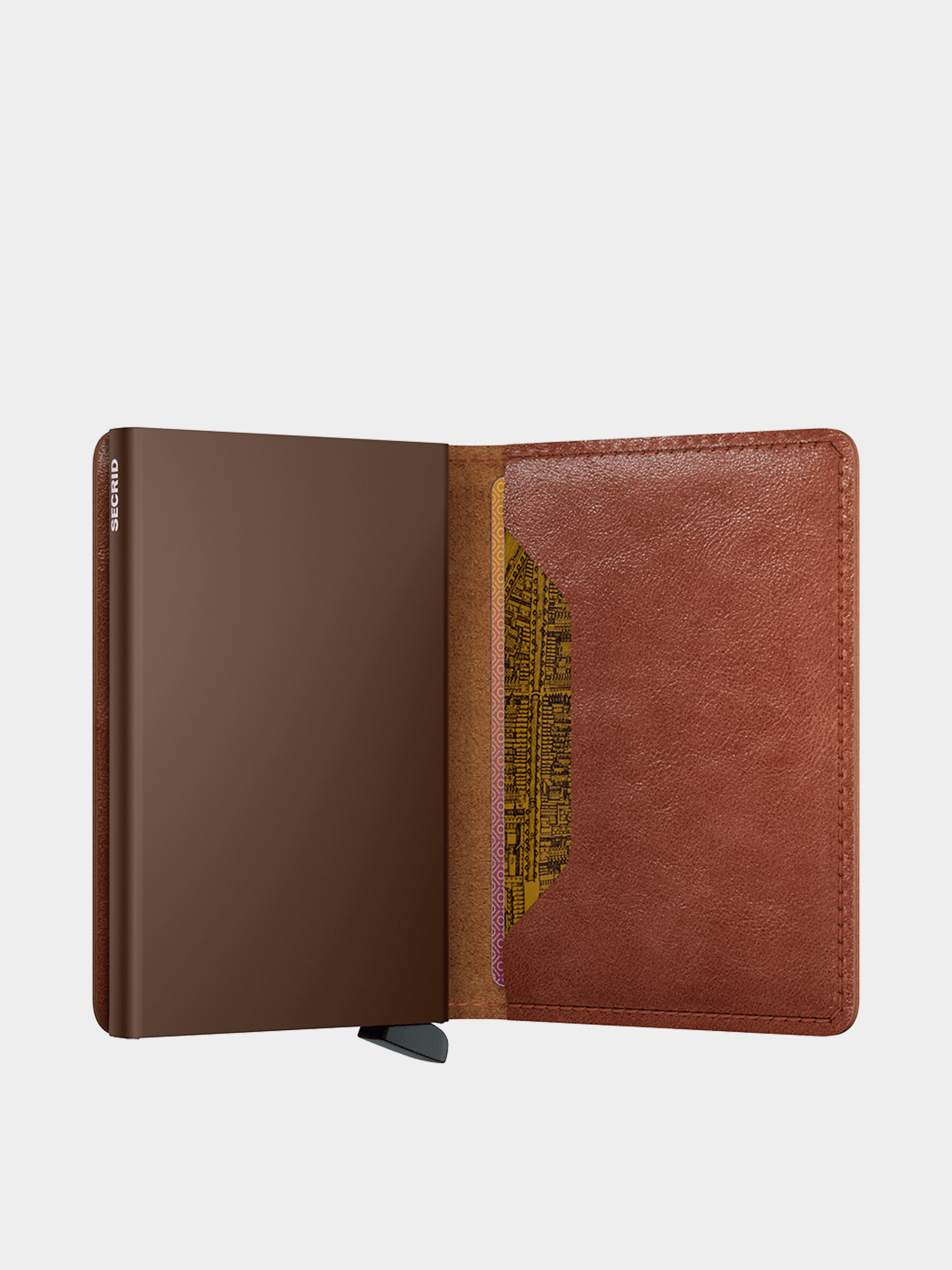 Portofel Secrid Slimwallet (vintage cognac/brown)