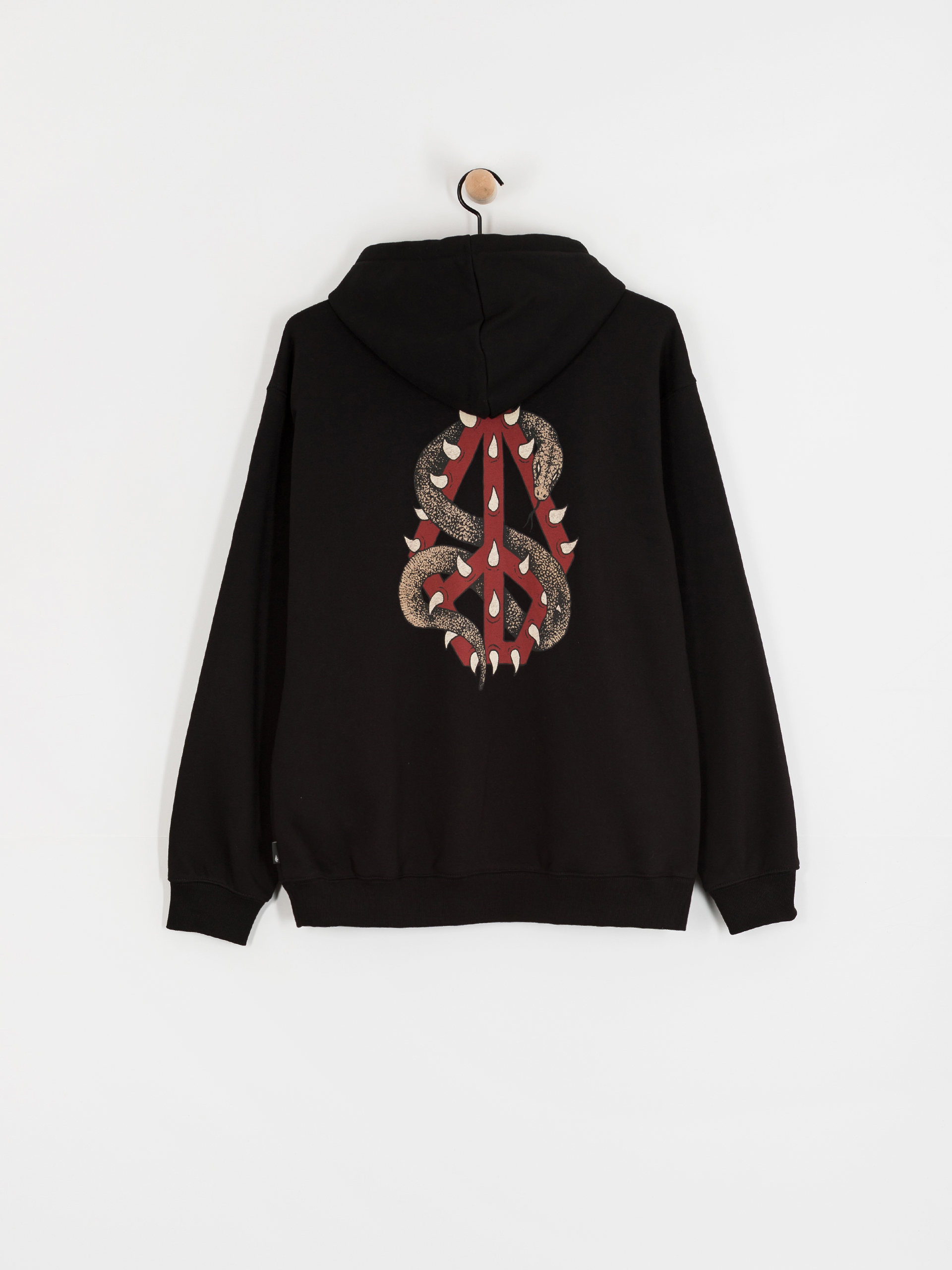 Hanorac cu glugă Volcom Watanite HD (black)