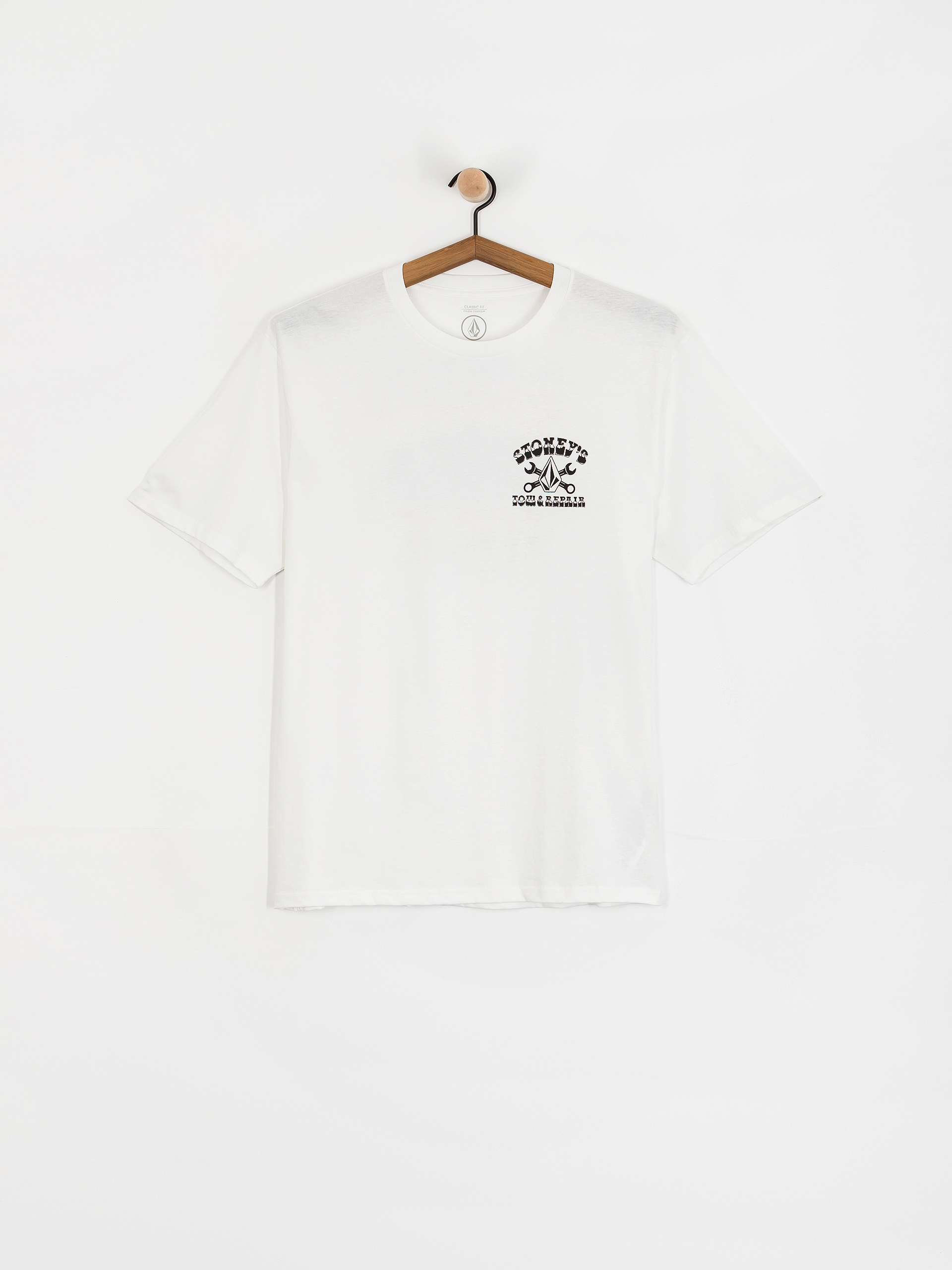Tricou Volcom Stoneys Bsc (white)