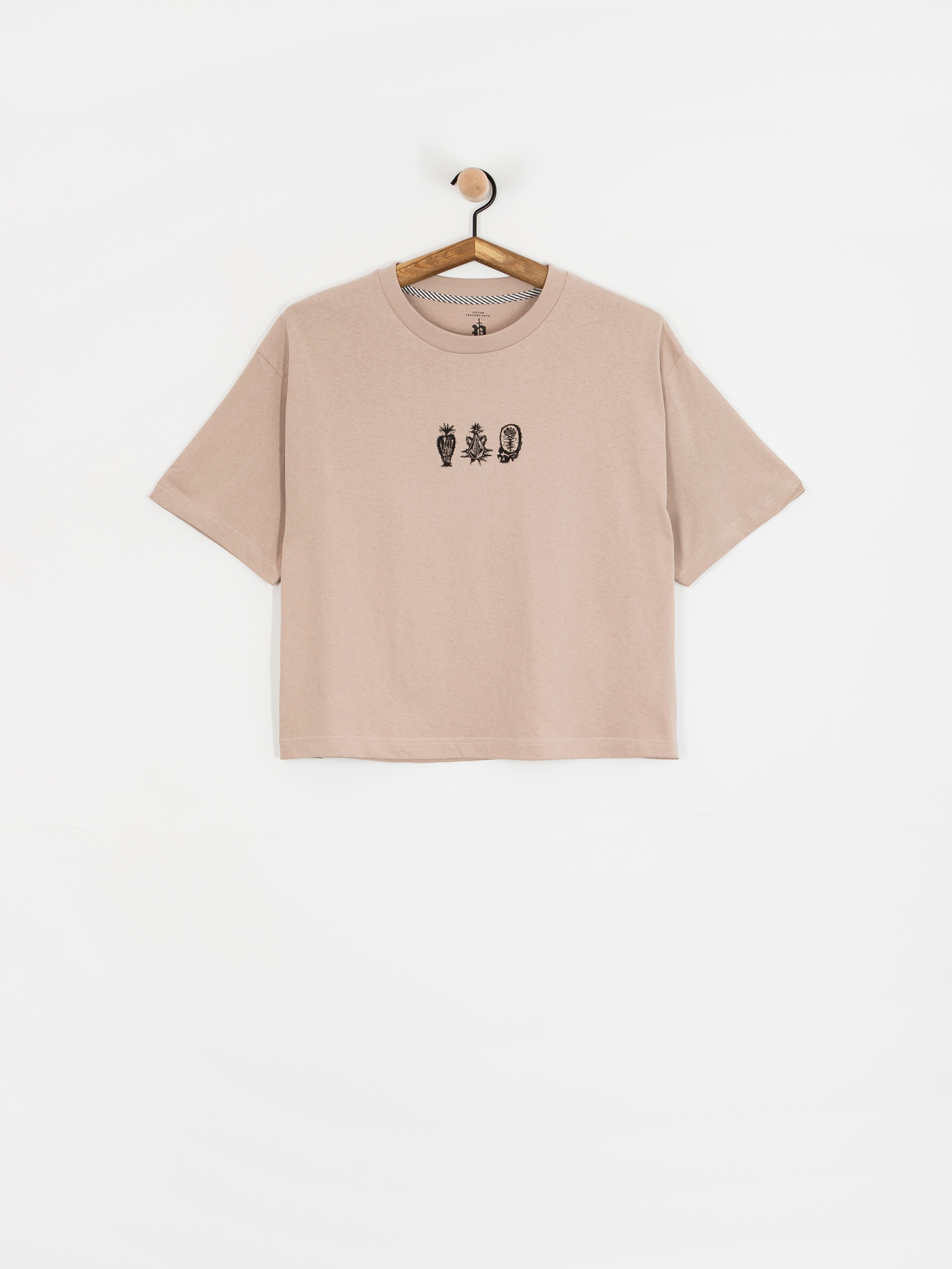 Tricou Volcom Fa Vaderetro 2 Wmn (khakiest)