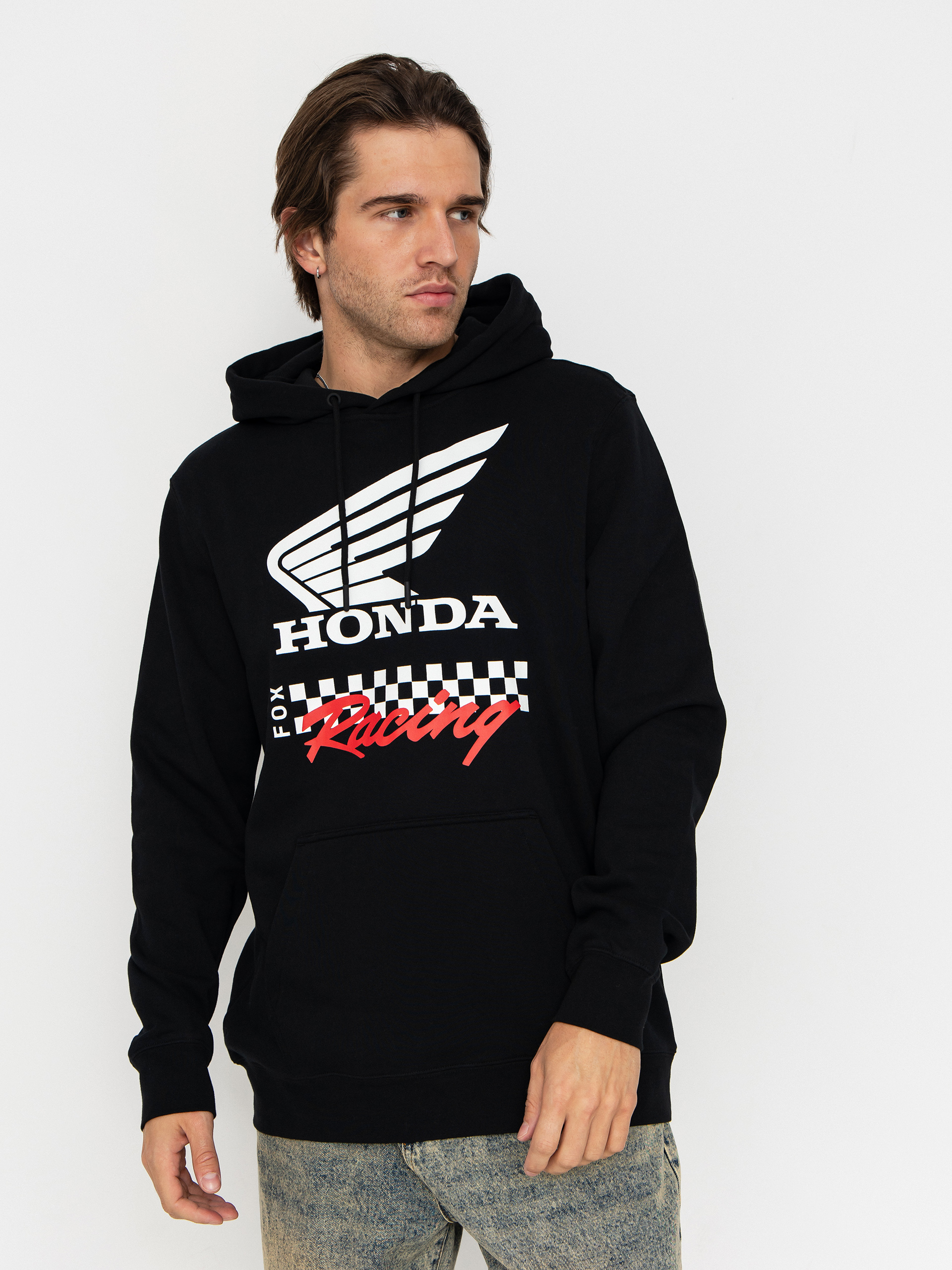 Hanorac cu glugă Fox Honda HD (black)