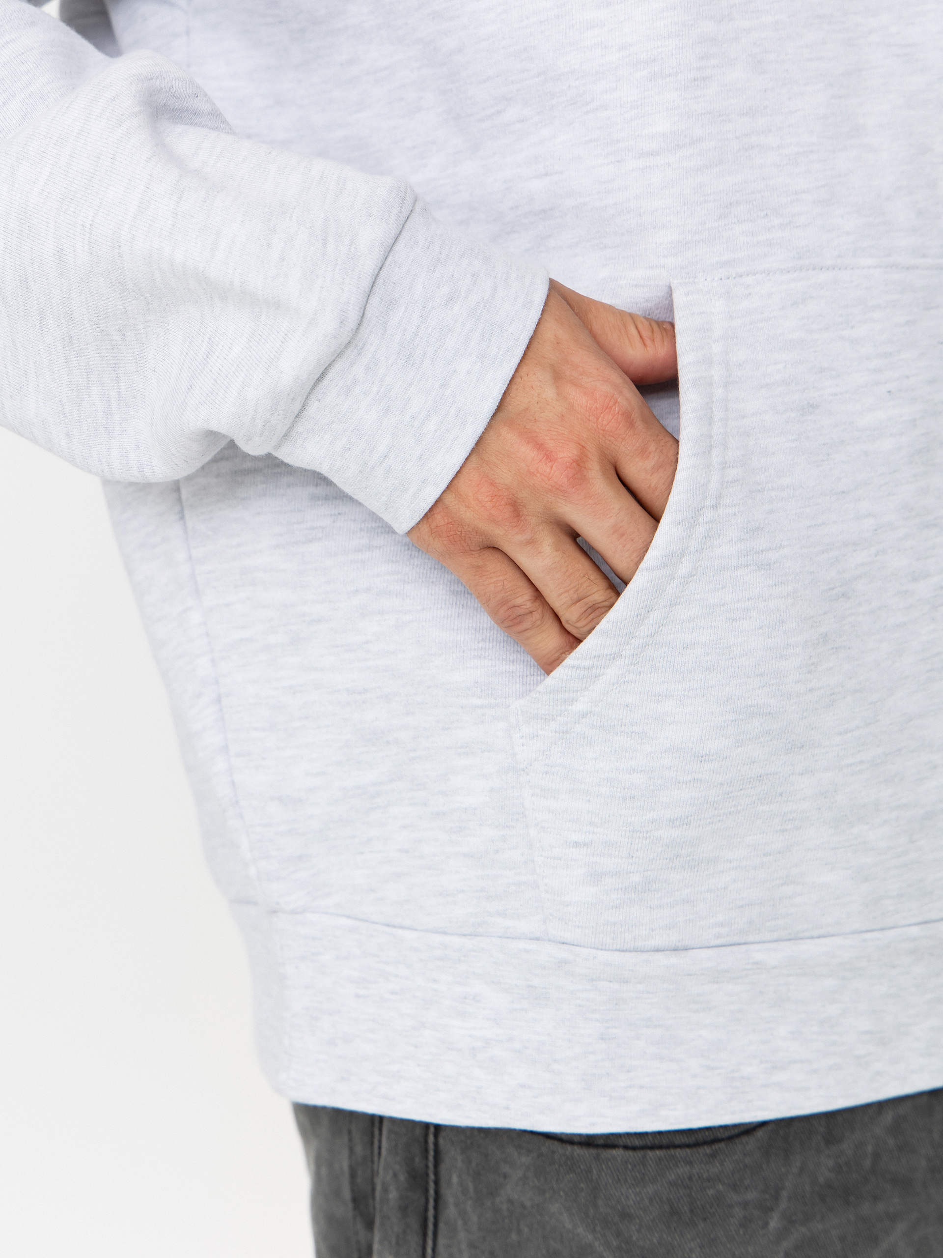 Hanorac cu glugă OBEY Nico Extra Heavy HD (ash grey)