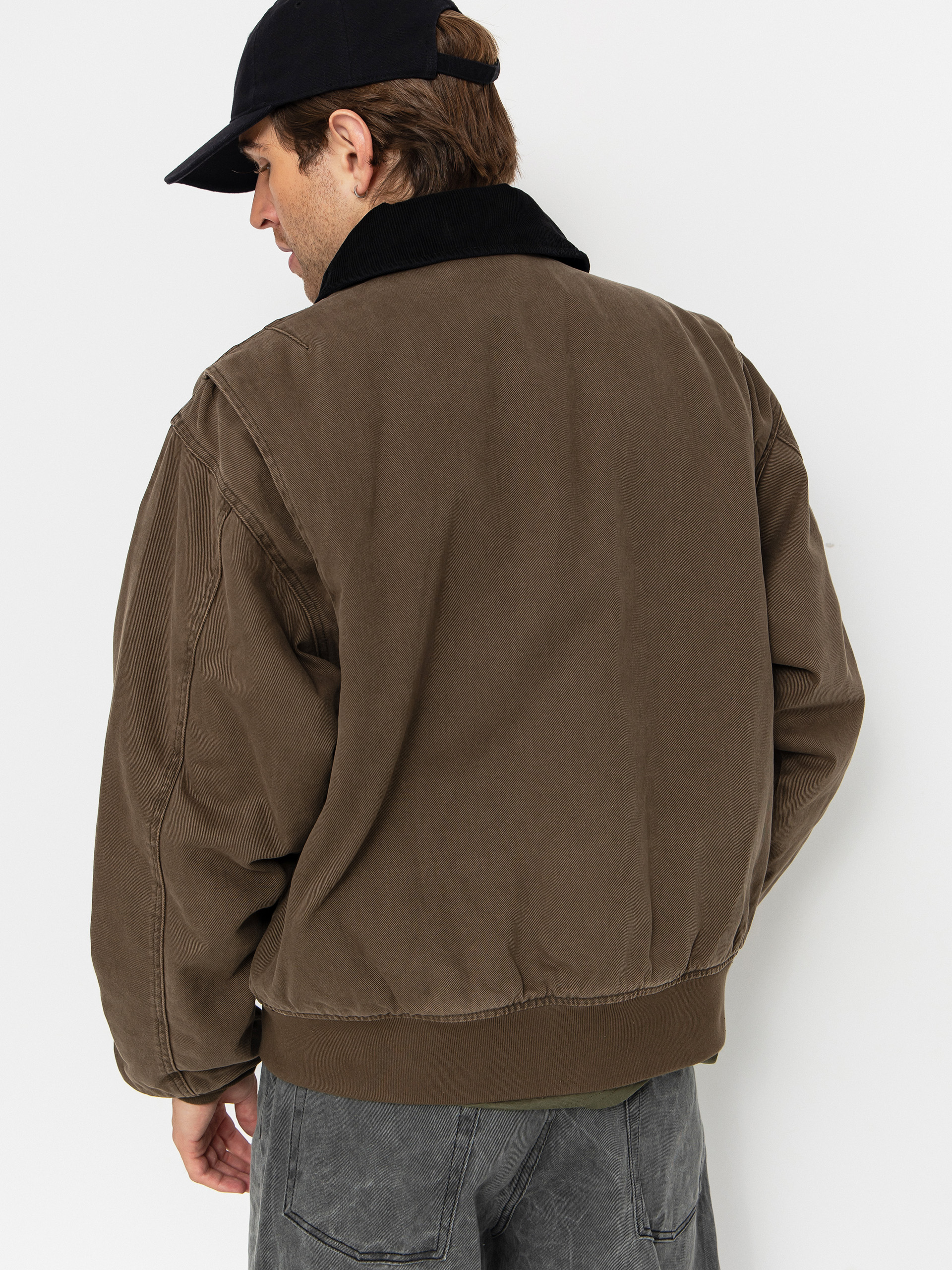 Geacă OBEY Fade Wash Cwu (wren faded wash)