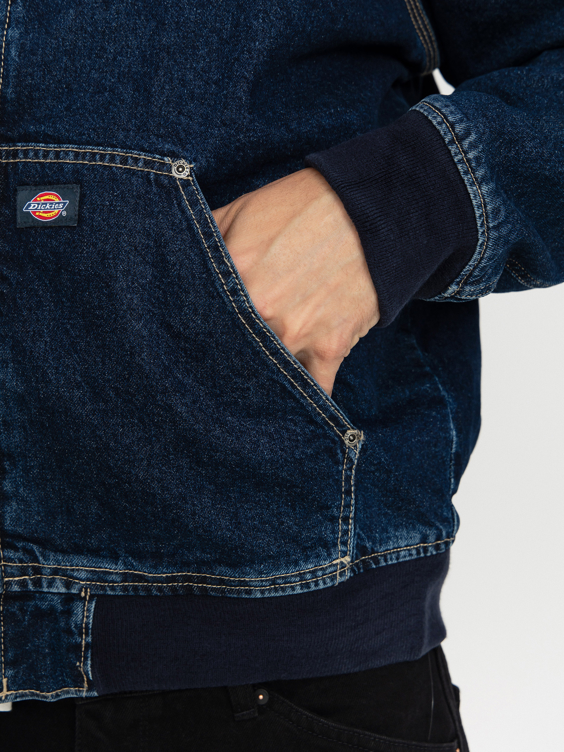 Geacă Dickies Hilham Hooded (dark indigo)