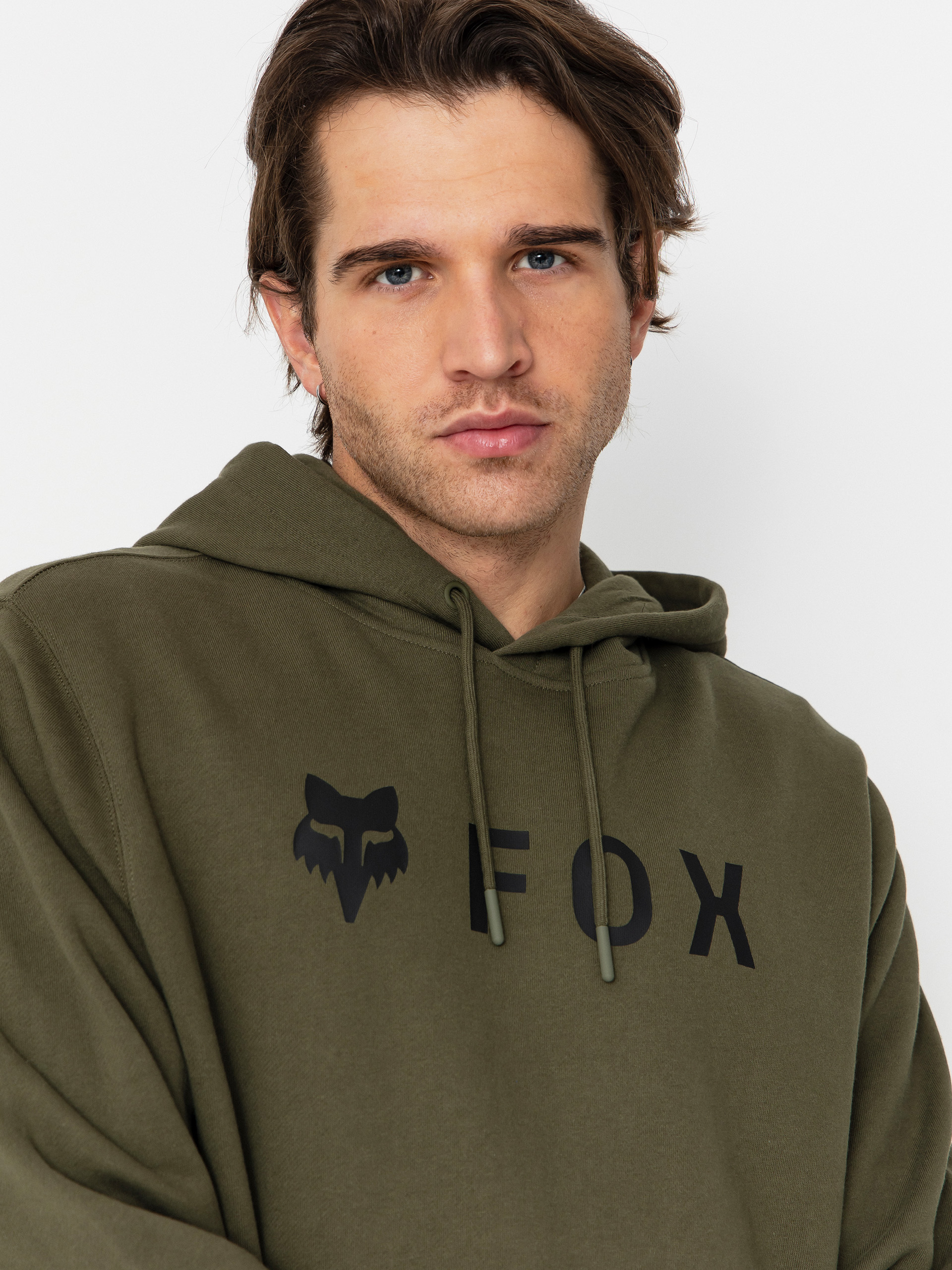 Hanorac cu glugă Fox Absolute HD (olive green)