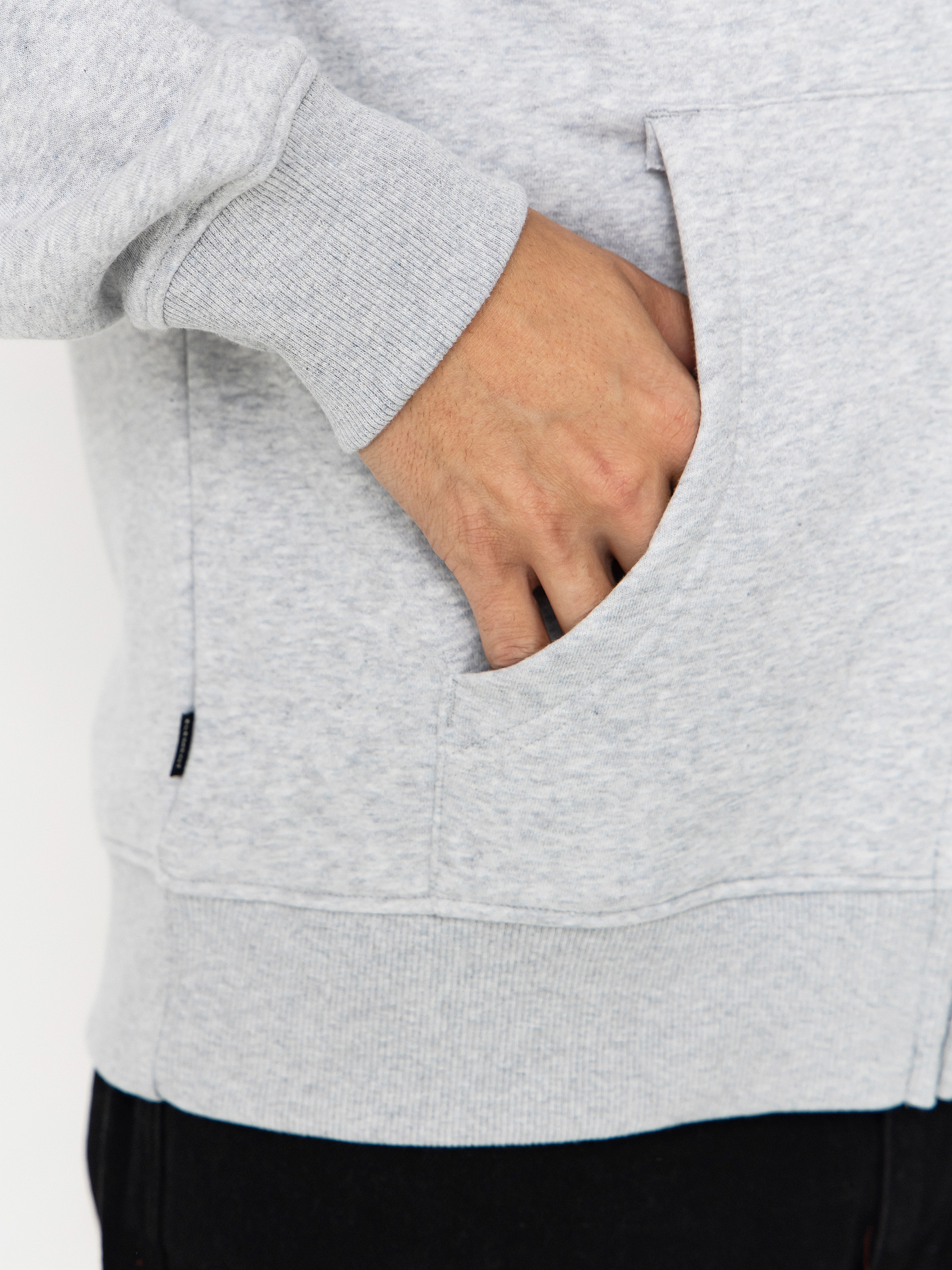 Hanorac cu glugă Element Icon Embroidery ZHD (mid grey heather)