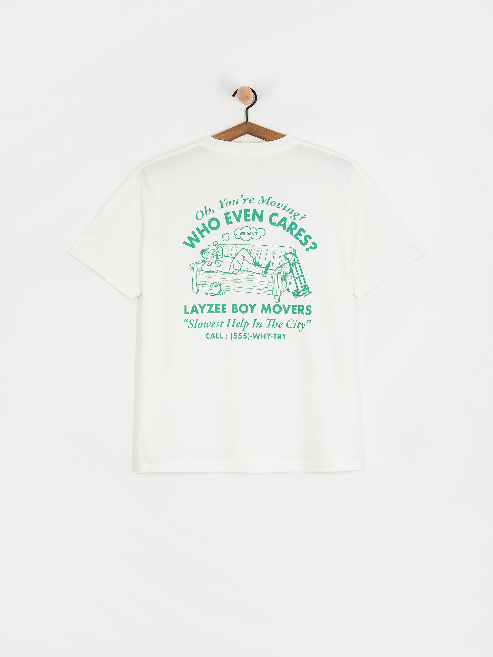 Tricou Vans Moving Co (white)