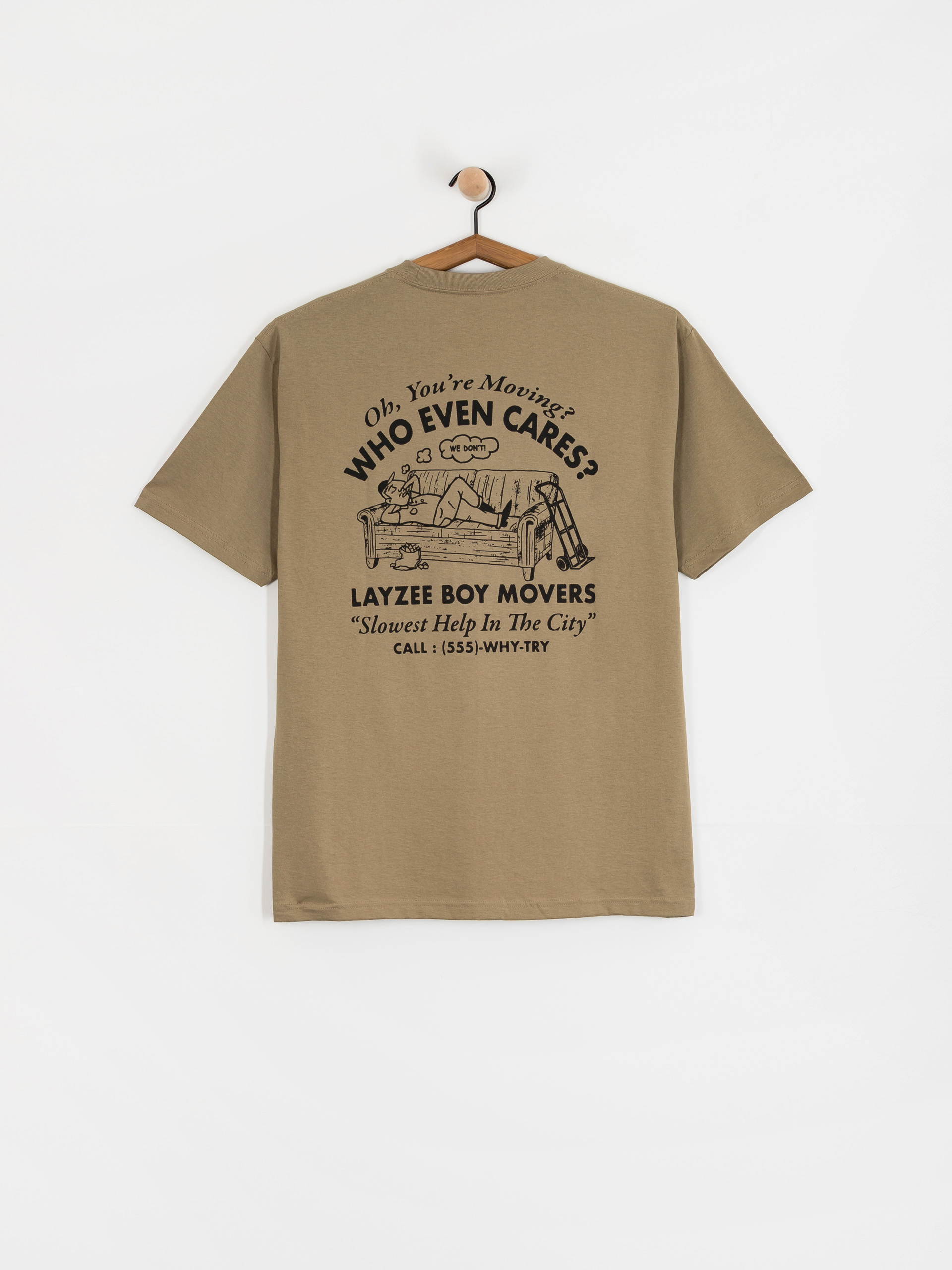 Tricou Vans Moving Co (bay leaf)
