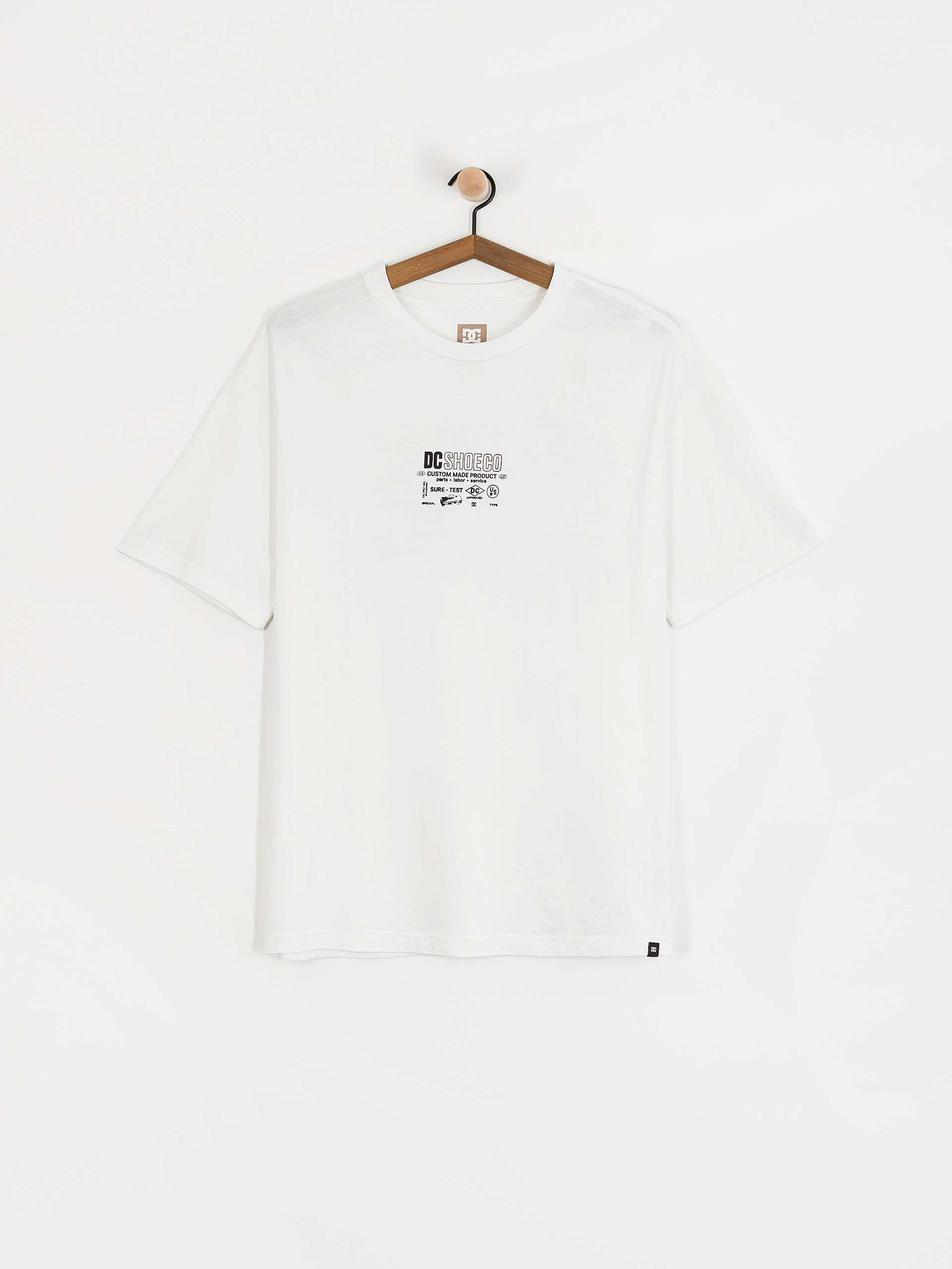 Tricou DC Made Custom (white)